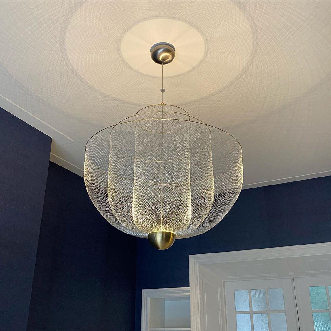 Lustra Chandelier Meshmatics Hanging Radiant-Neutral Decor