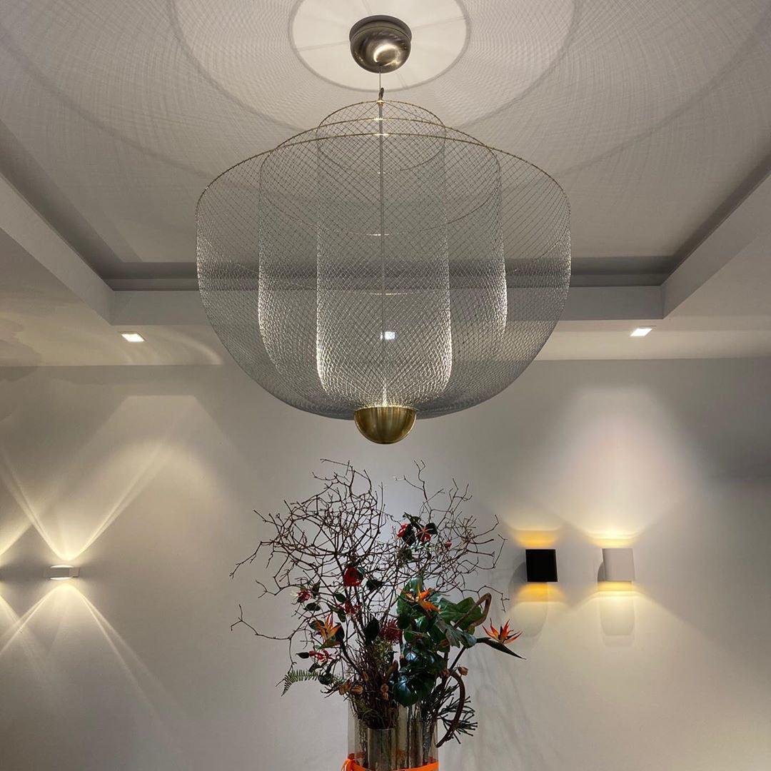 Lustra Chandelier Meshmatics Hanging Radiant-Neutral Decor