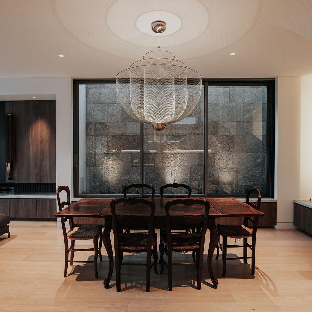 Lustra Chandelier Meshmatics Hanging Radiant-Neutral Decor