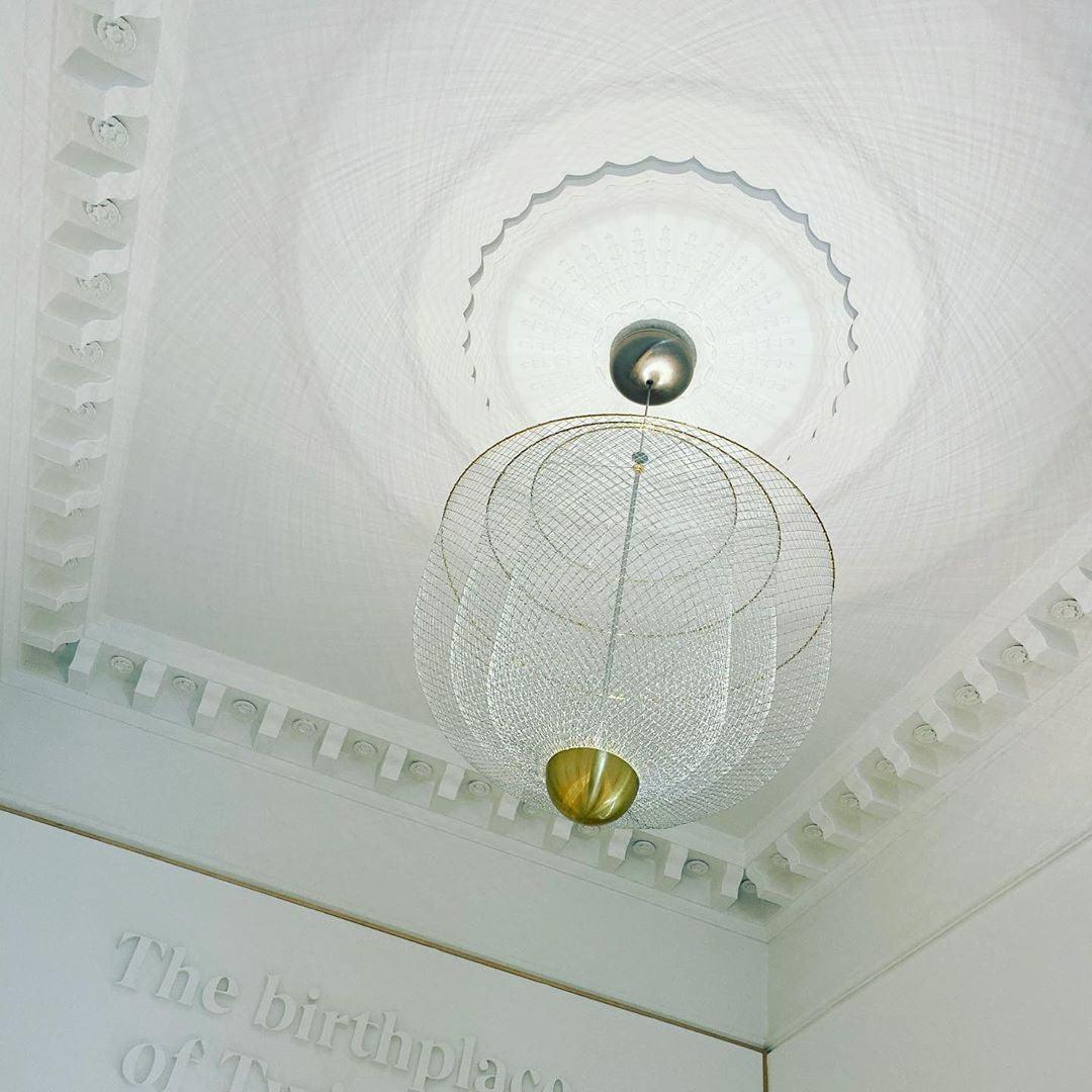 Lustra Chandelier Meshmatics Hanging Radiant-Neutral Decor