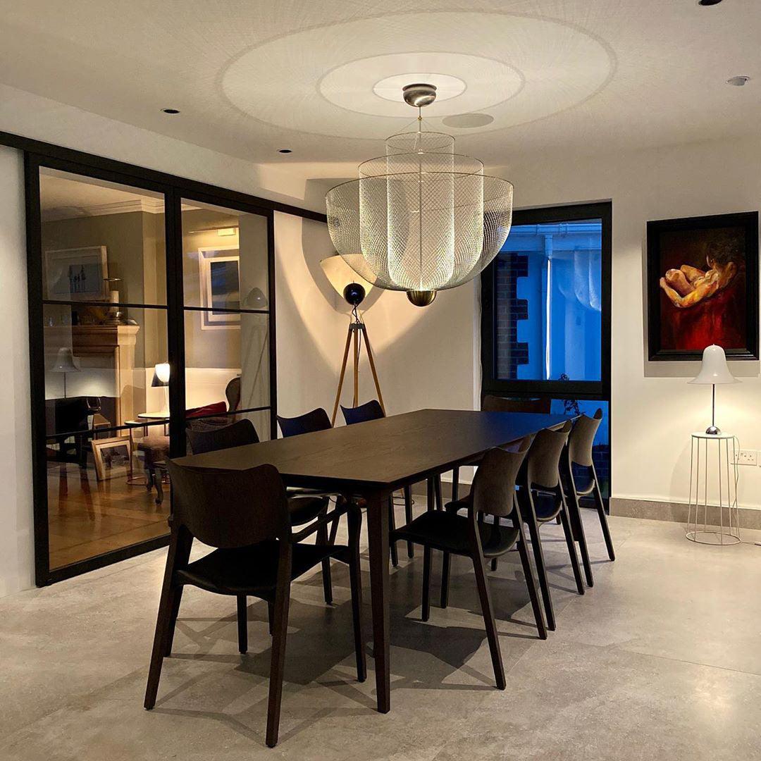 Lustra Chandelier Meshmatics Hanging Radiant-Neutral Decor