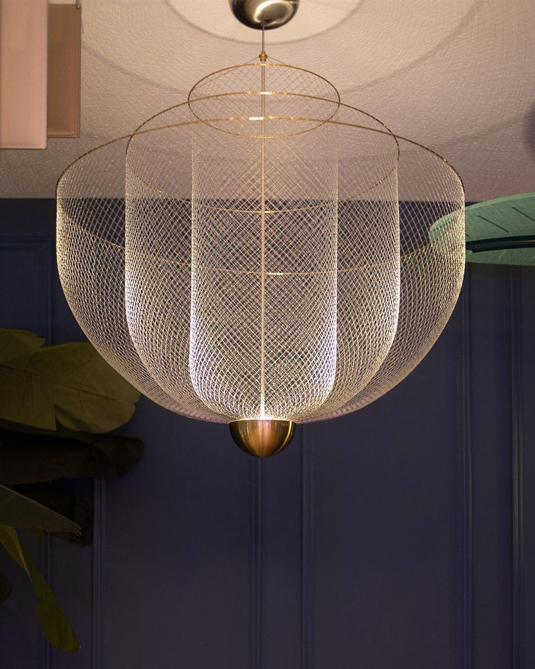 Lustra Chandelier Meshmatics Hanging Radiant-Neutral Decor
