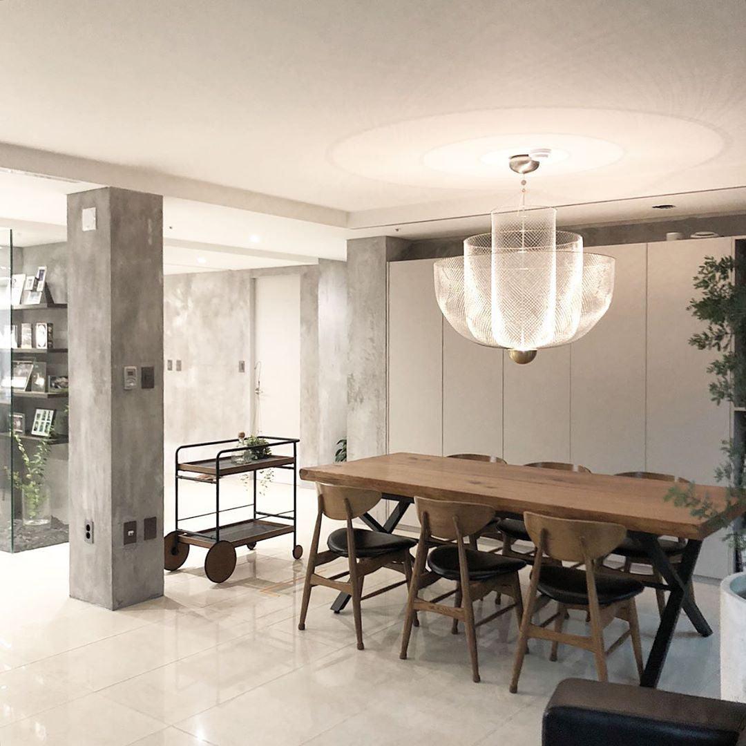 Lustra Chandelier Meshmatics Hanging Radiant-Neutral Decor