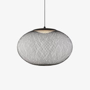 Lustra Pendant Lamp Metallic Mesh Black-Neutral Decor