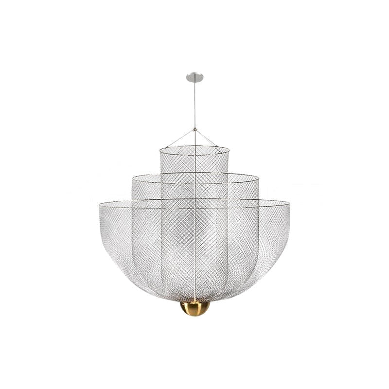 Lustra Chandelier Meshmatics Hanging Radiant-Neutral Decor