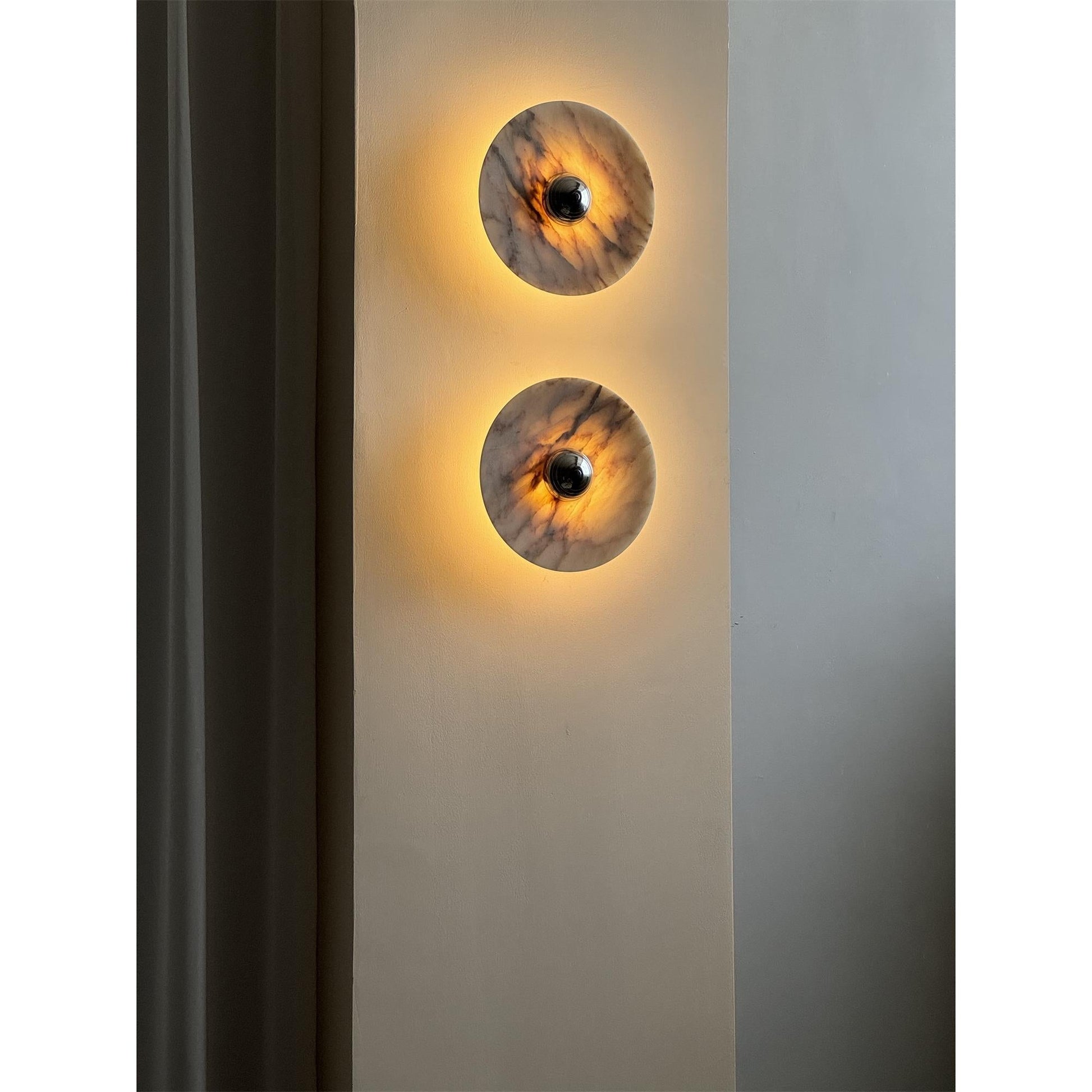 Evthaia Modern Minimalist Marble Wall Lamp-Neutral Decor