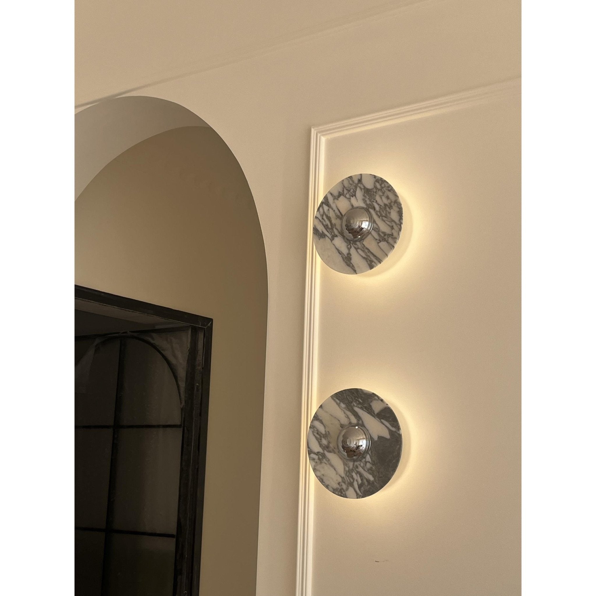 Evthaia Modern Minimalist Marble Wall Lamp-Neutral Decor