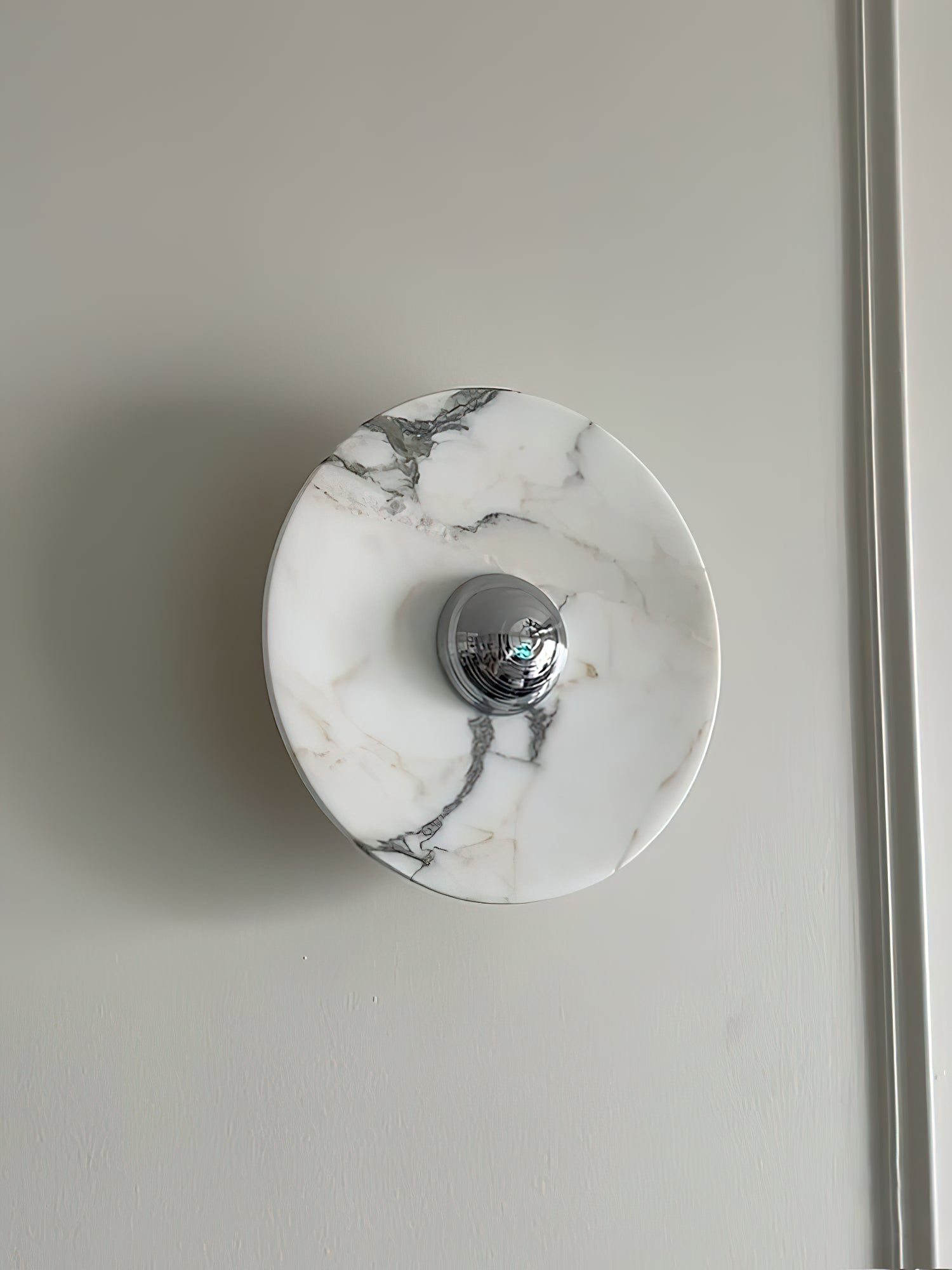 Evthaia Modern Minimalist Marble Wall Lamp-Neutral Decor