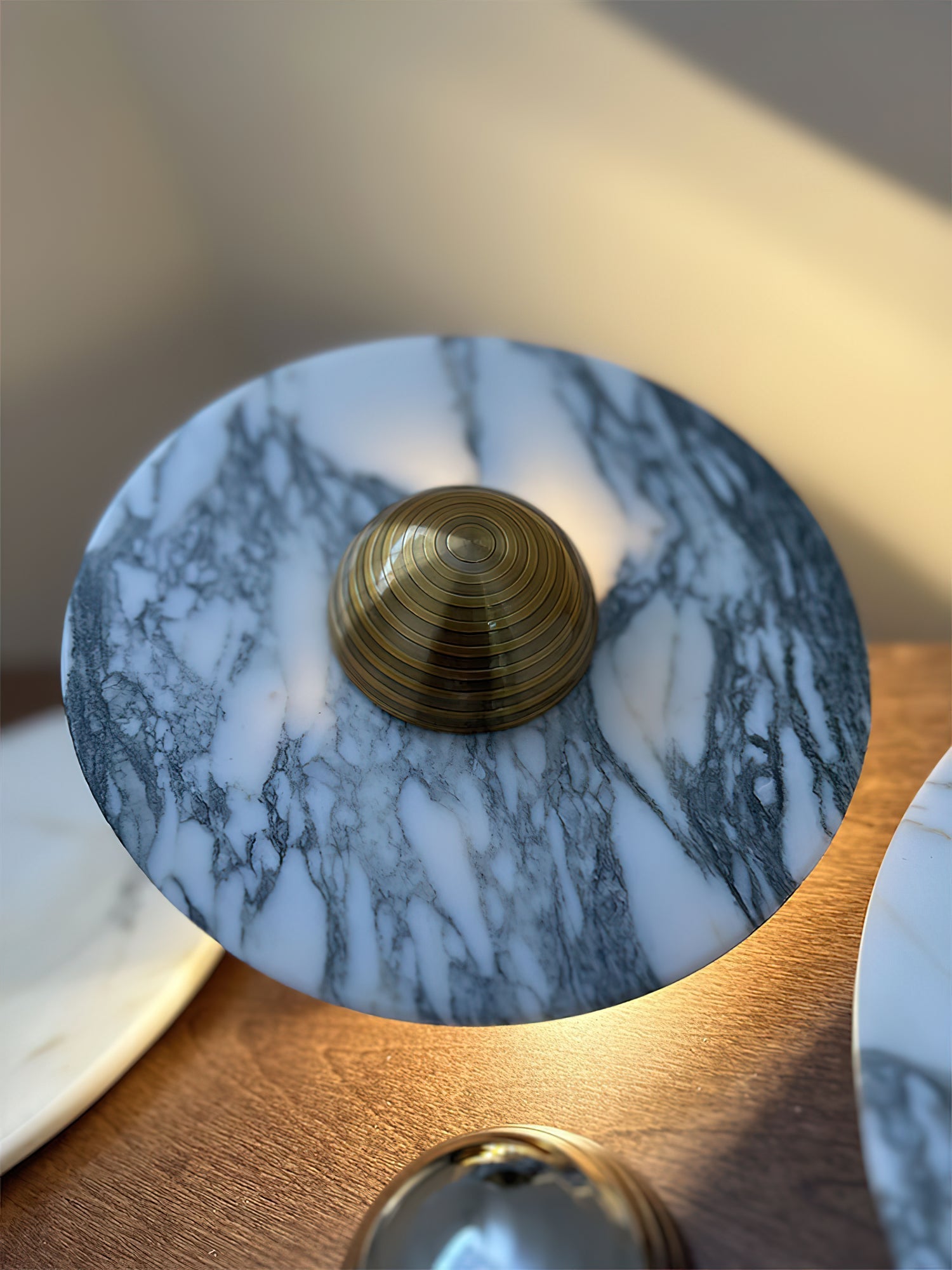 Evthaia Modern Minimalist Marble Wall Lamp-Neutral Decor
