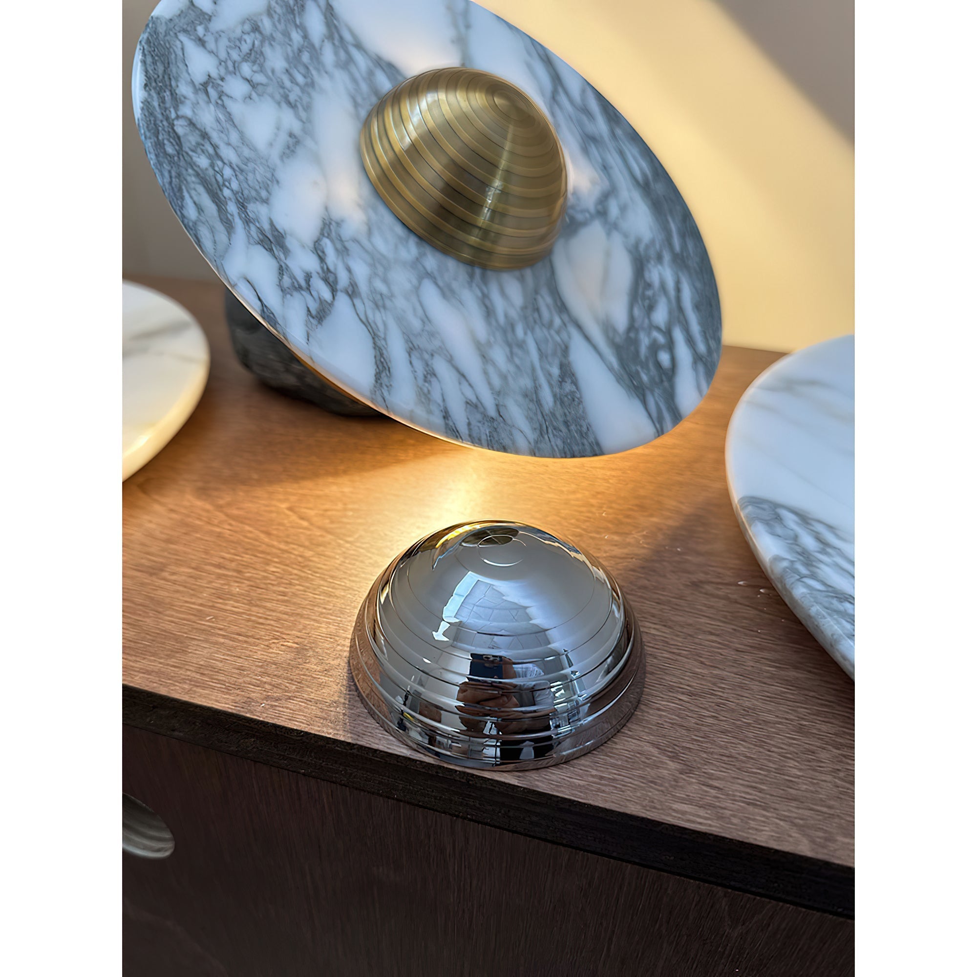 Evthaia Modern Minimalist Marble Wall Lamp-Neutral Decor