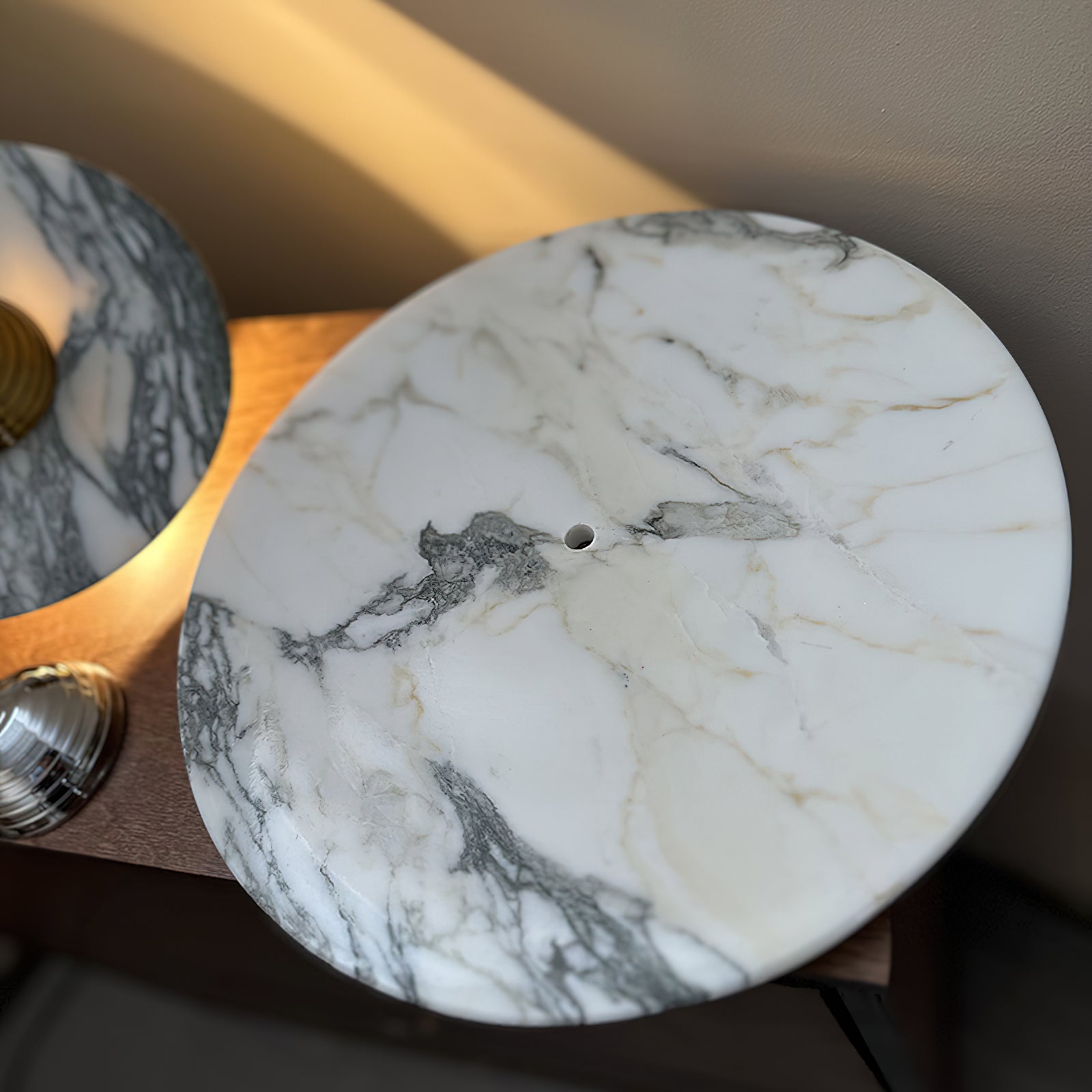 Evthaia Modern Minimalist Marble Wall Lamp-Neutral Decor