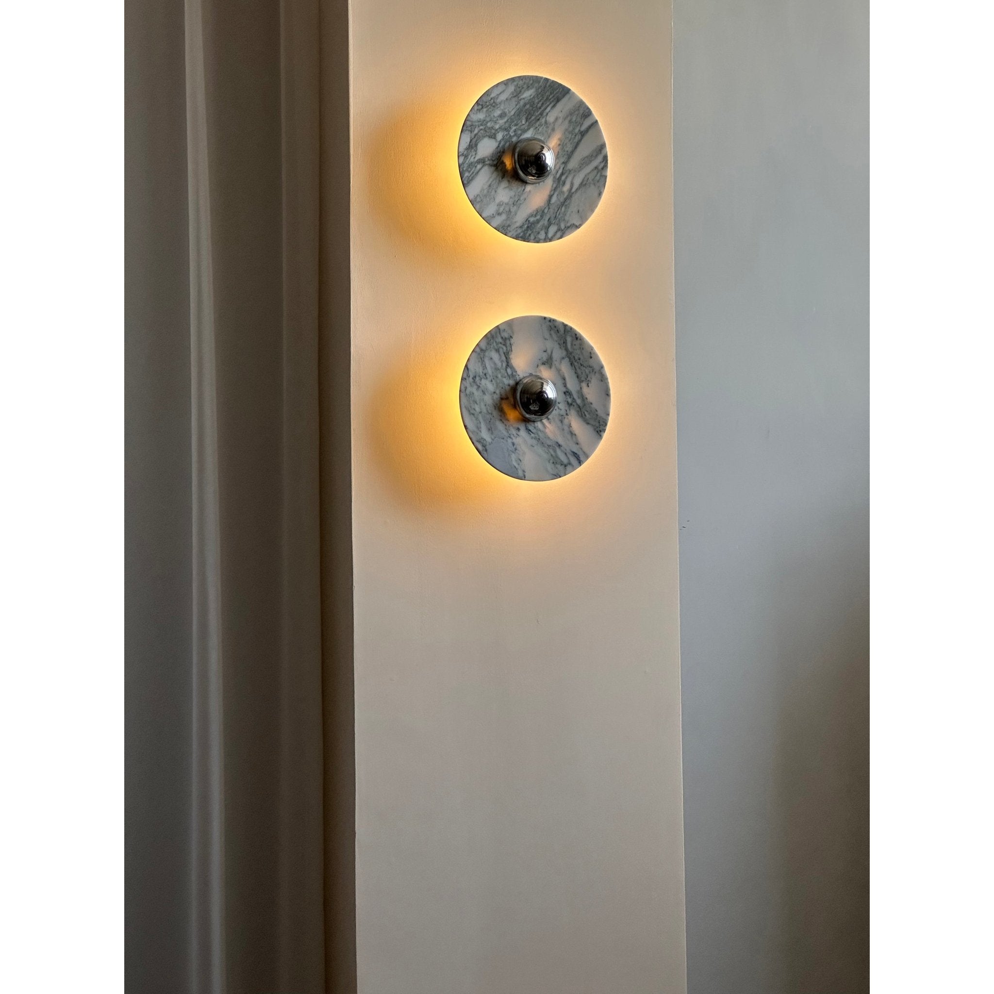 Evthaia Modern Minimalist Marble Wall Lamp-Neutral Decor
