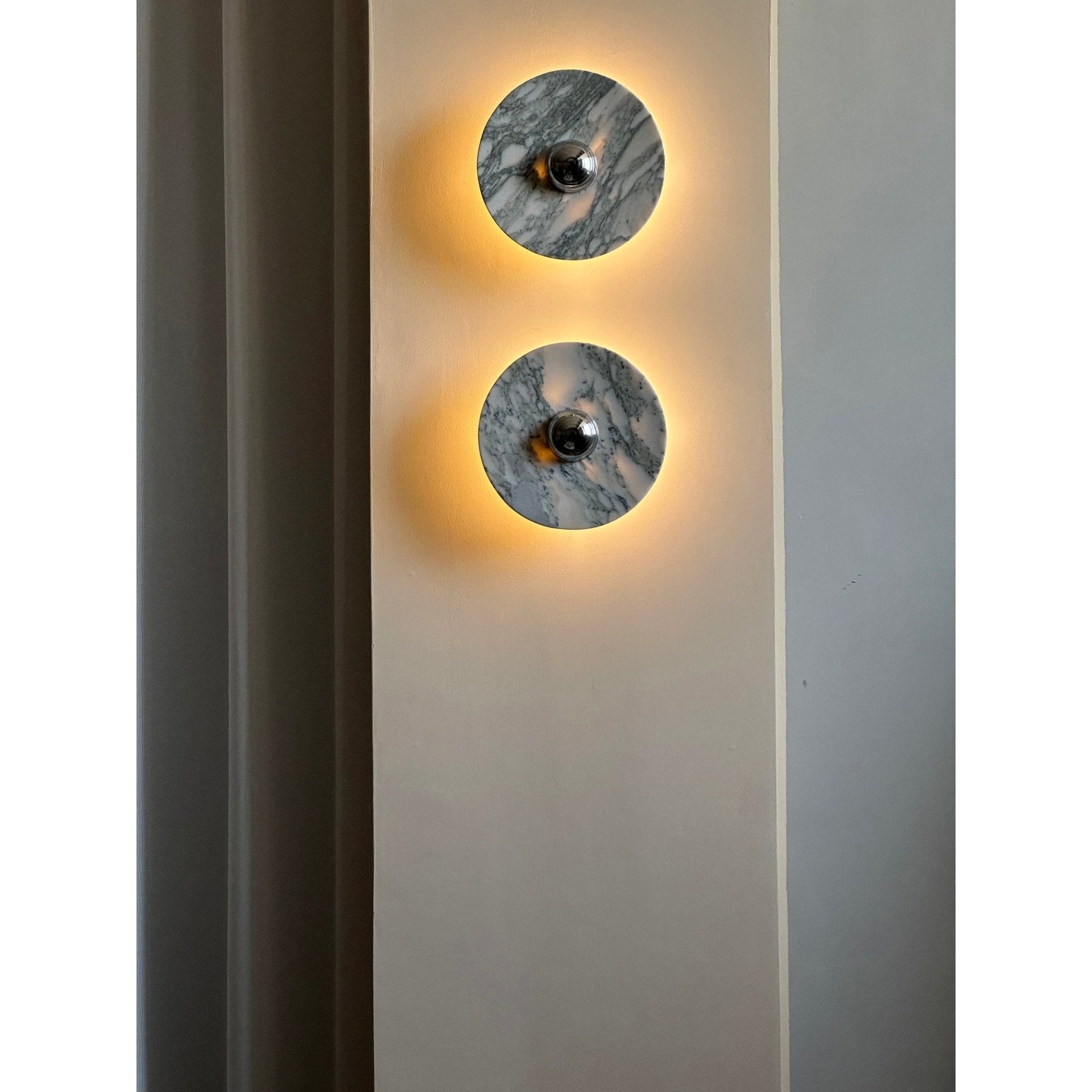 Evthaia Modern Minimalist Marble Wall Lamp-Neutral Decor