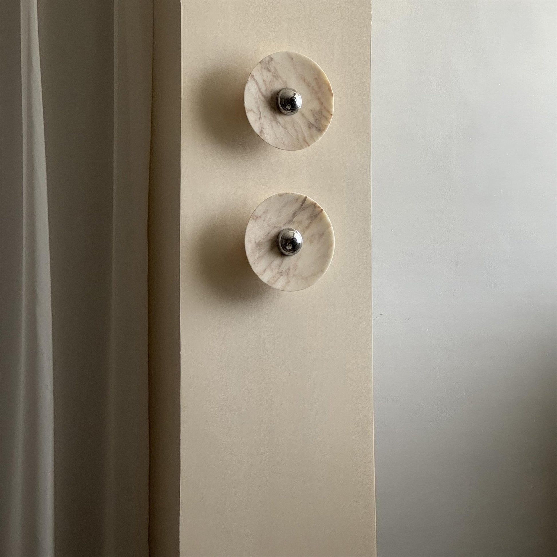 Evthaia Modern Minimalist Marble Wall Lamp-Neutral Decor