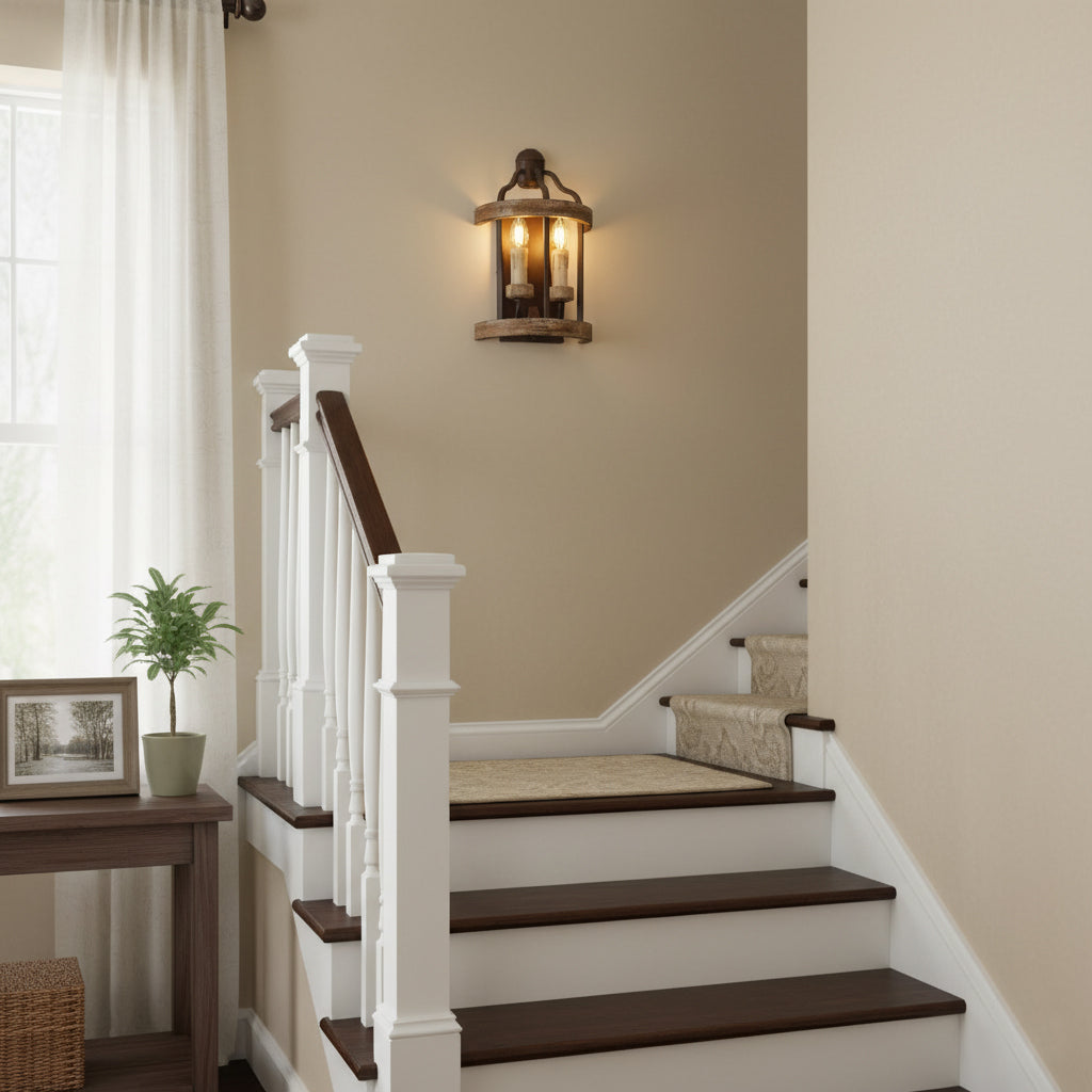 Top-down view of the Messina Wall Lamp.