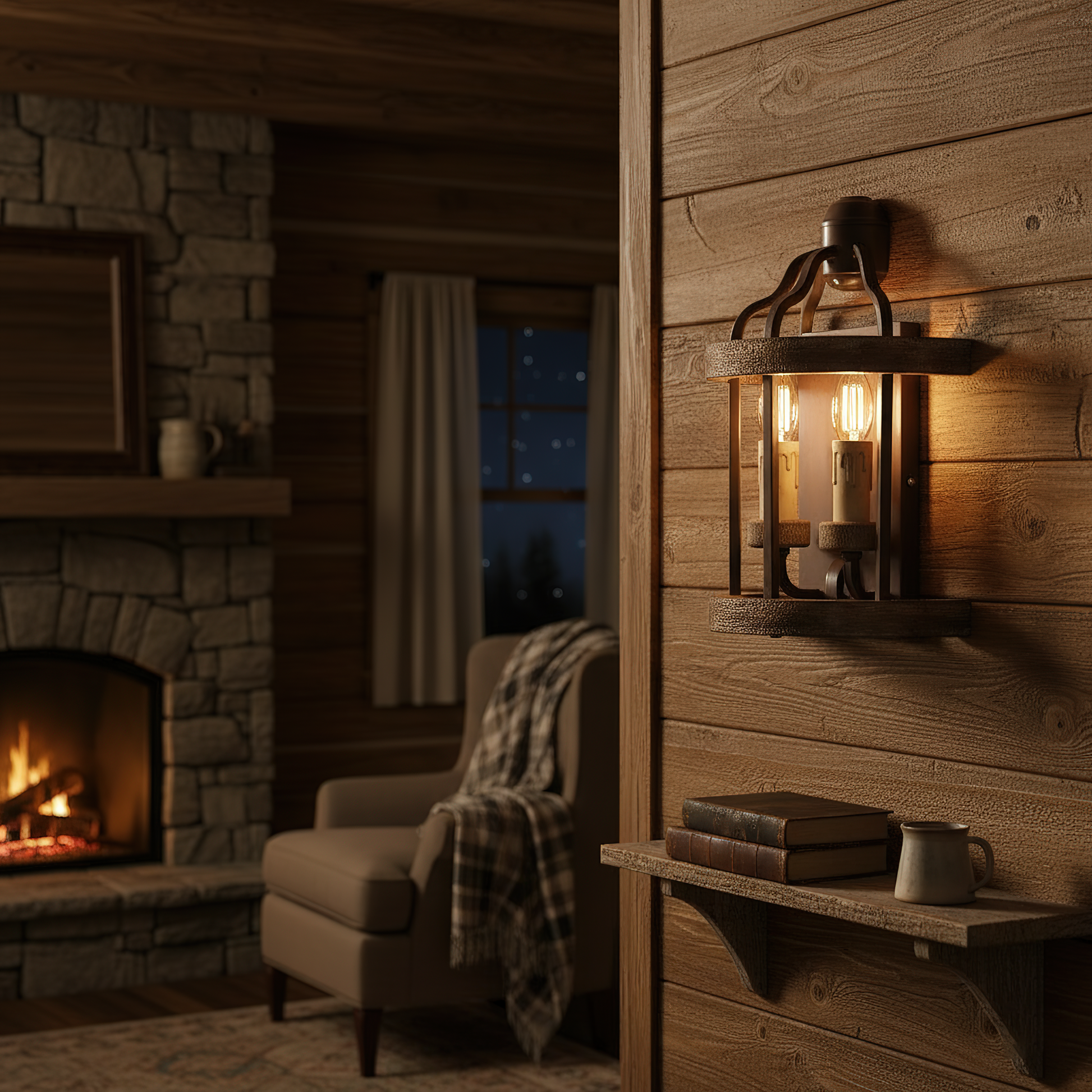 Angled view of the Messina Wall Lamp showcasing its modern design.