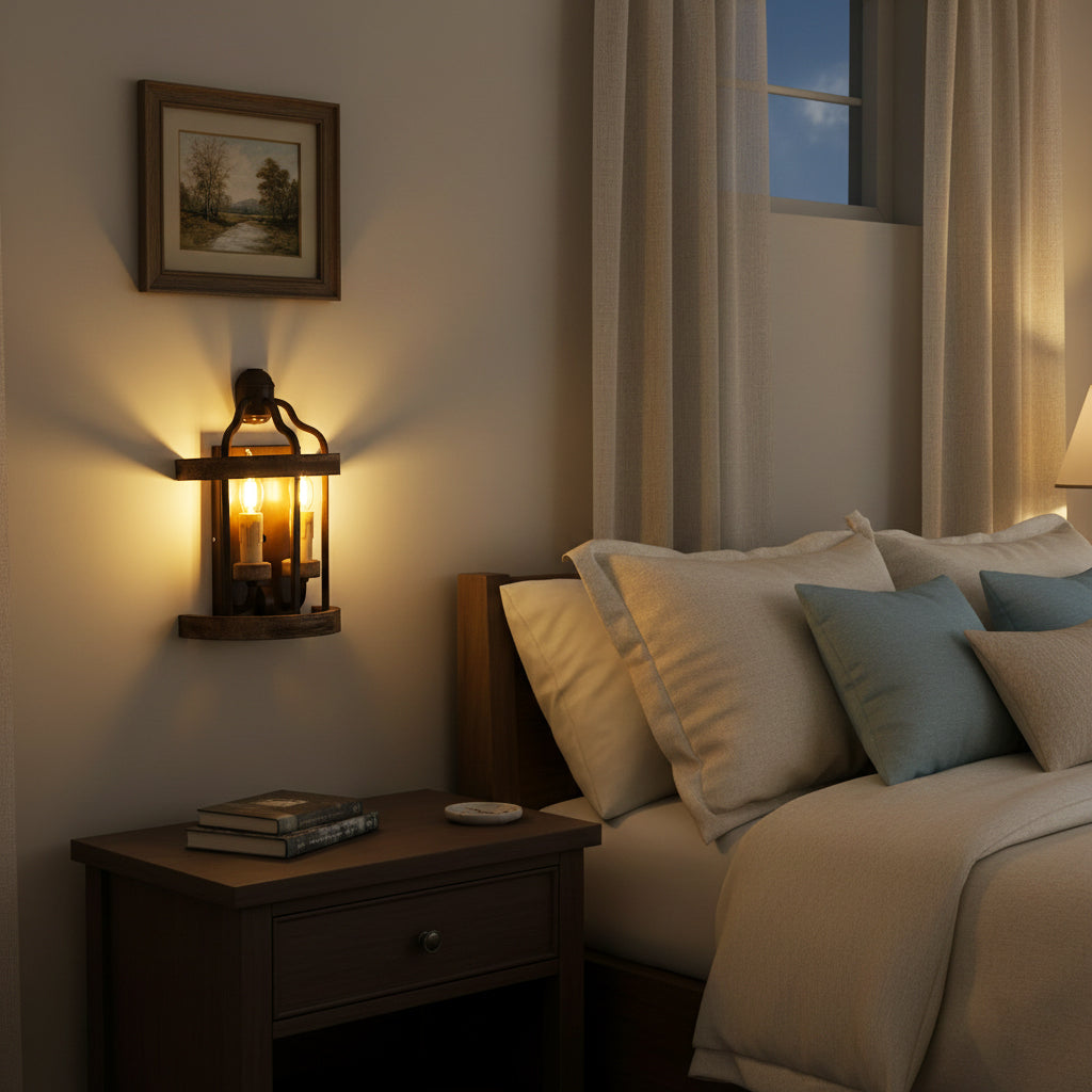Side profile of the Messina Wall Lamp highlighting its sleek form.