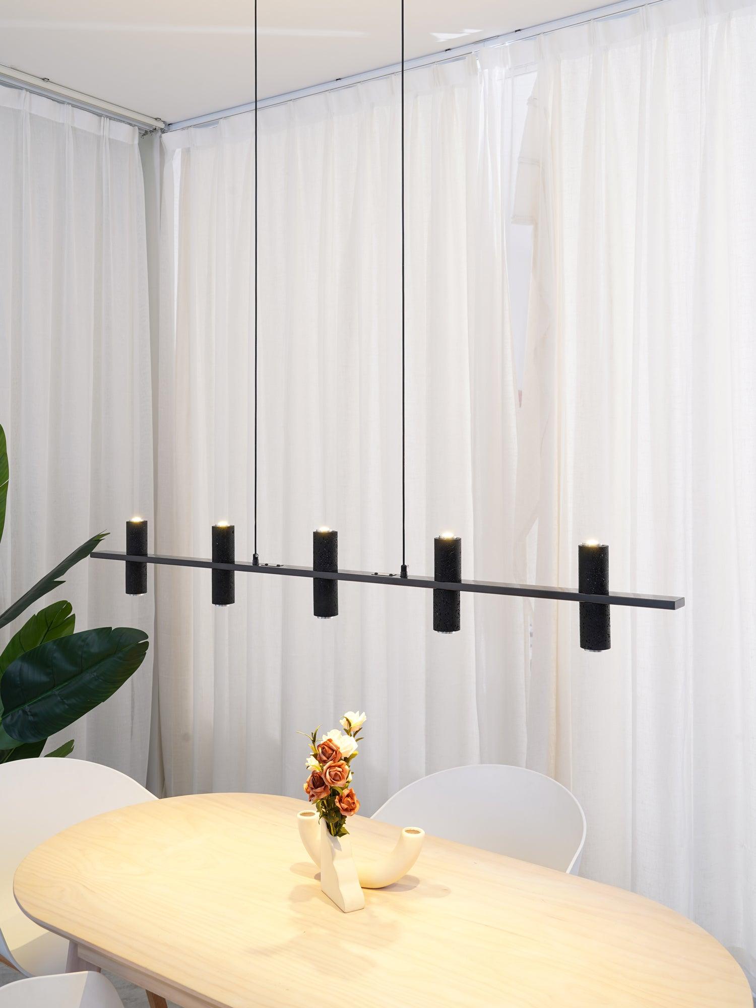 Nernis Pendant Lamp Parallel Stone Minimalist-Neutral Decor