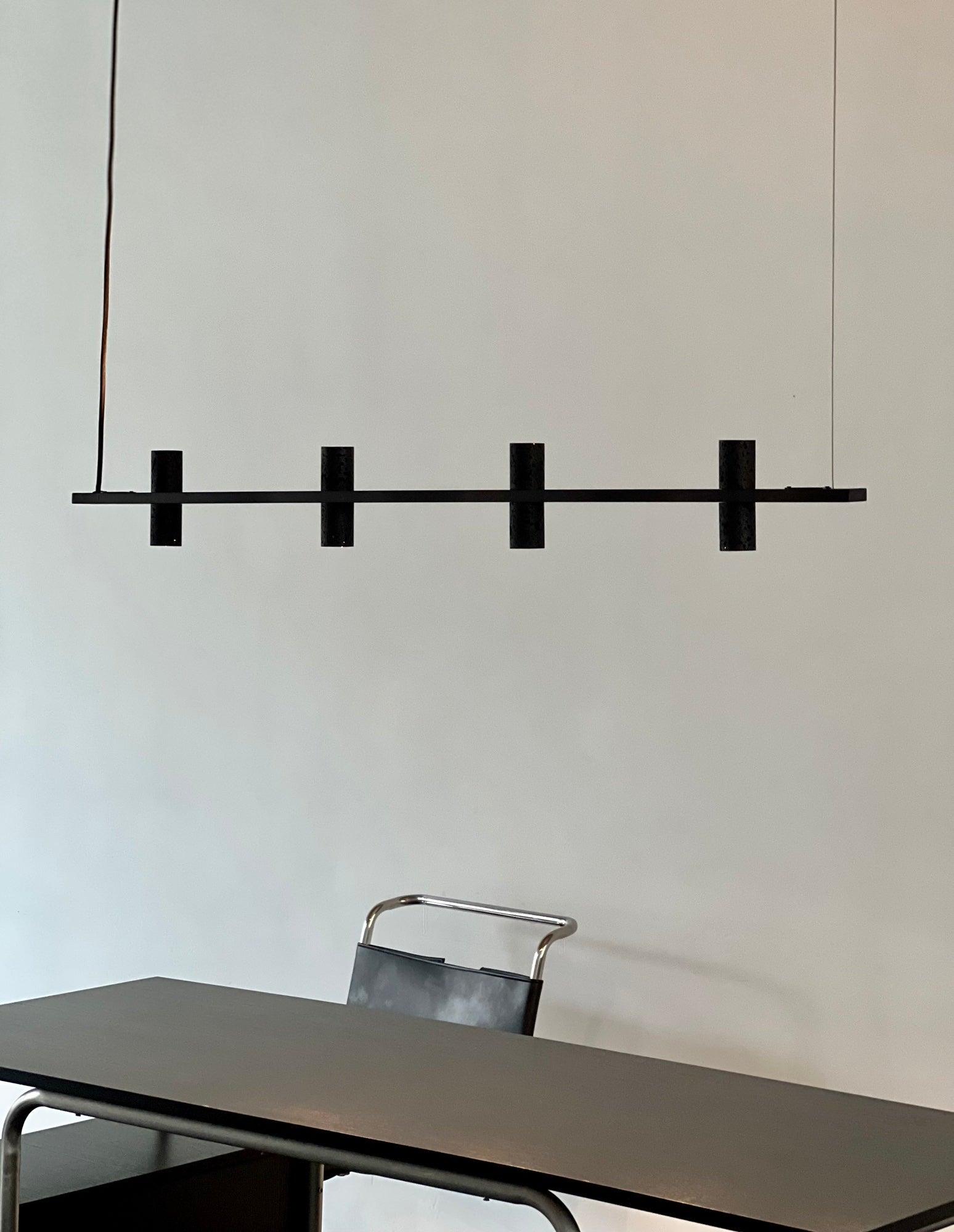 Nernis Pendant Lamp Parallel Stone Minimalist-Neutral Decor
