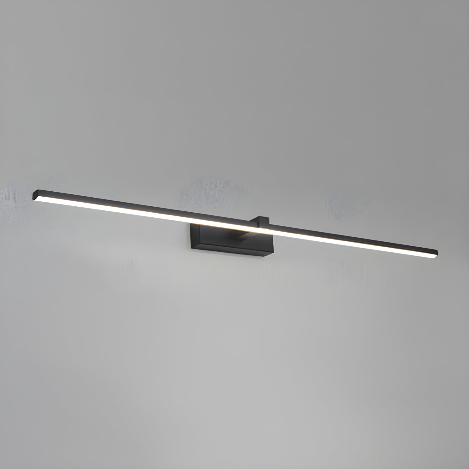Yume Linear Modern Minimalist Mirror Wall Light-Neutral Decor