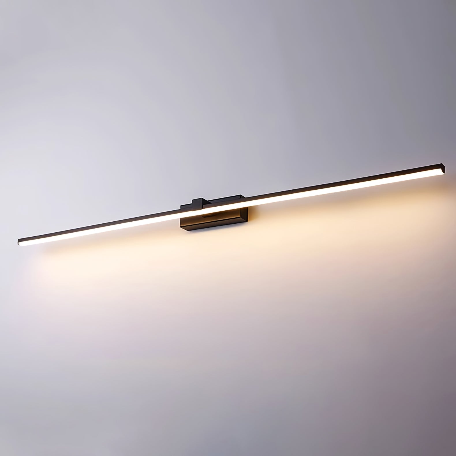 Yume Linear Modern Minimalist Mirror Wall Light-Neutral Decor