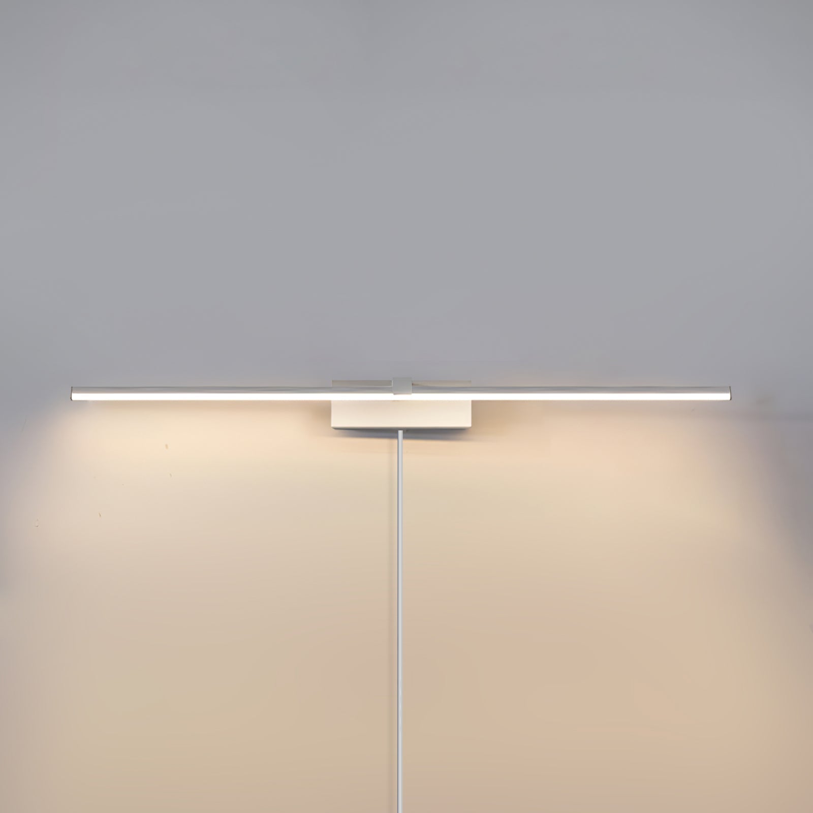 Metal Linear Mirror Plug-in Wall Light-Neutral Decor