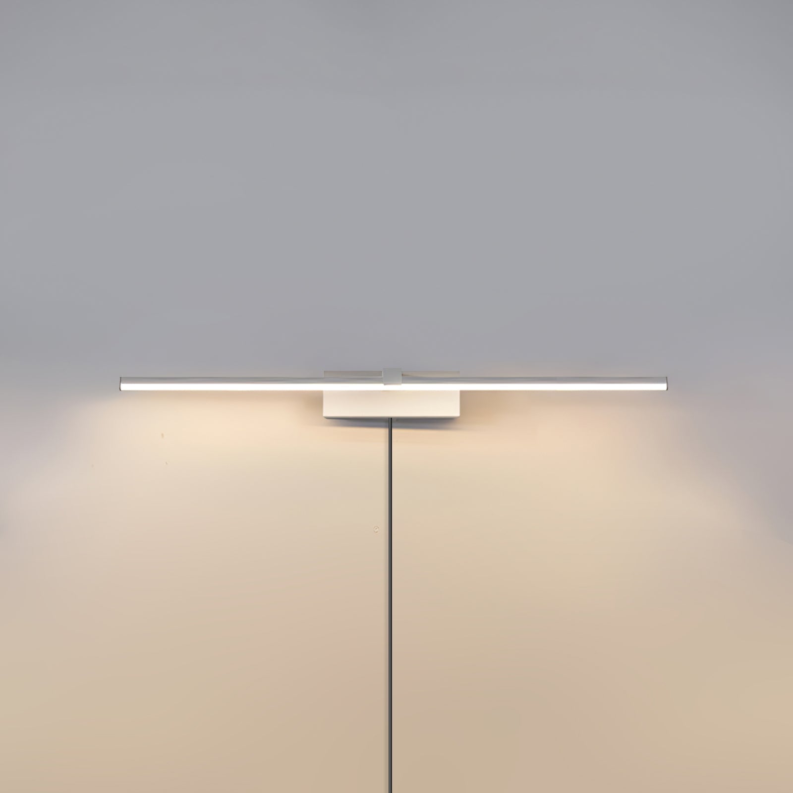 Linear Mirror Plug-in Wall Light-Neutral Decor
