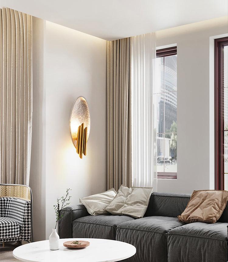 Lustra Wall Sconce Gold Black Minimalist-Neutral Decor