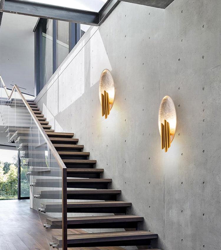 Lustra Wall Sconce Gold Black Minimalist-Neutral Decor