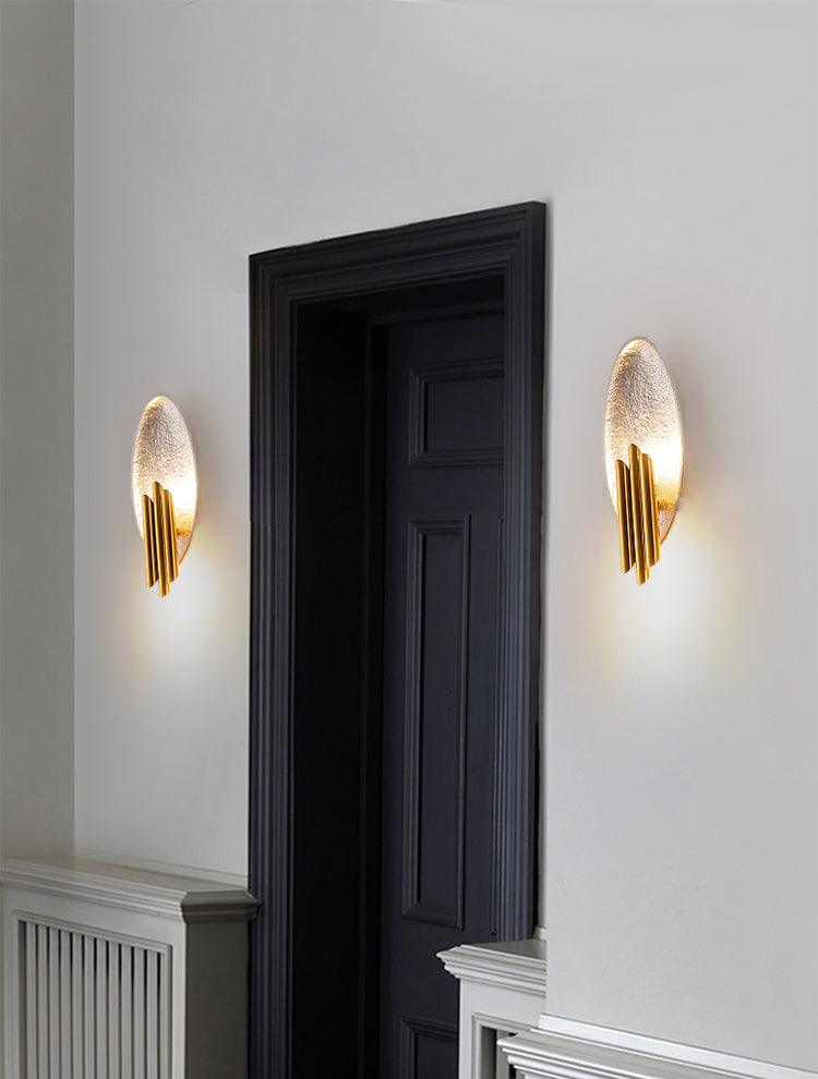 Lustra Wall Sconce Gold Black Minimalist-Neutral Decor