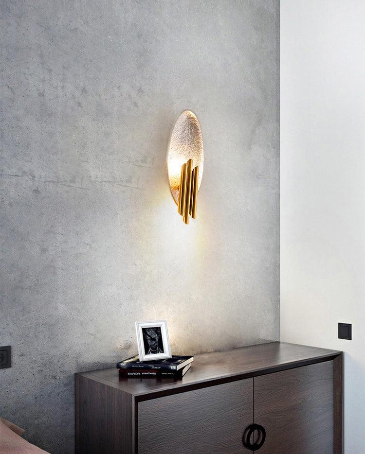 Lustra Wall Sconce Gold Black Minimalist-Neutral Decor