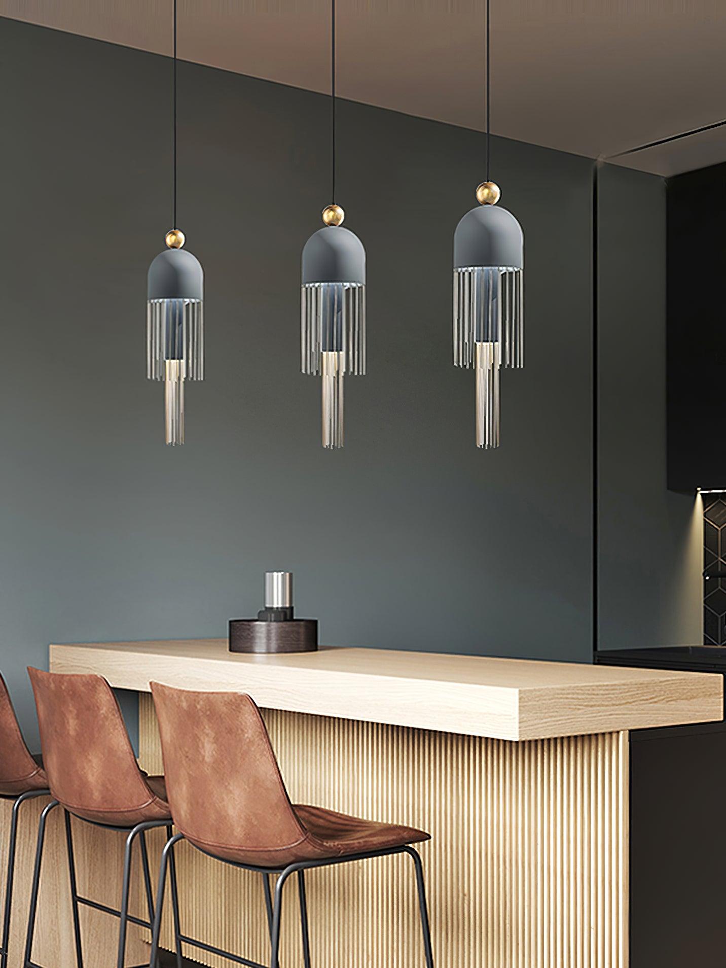 Aev Artistic Industrial Pendant Light-Neutral Decor