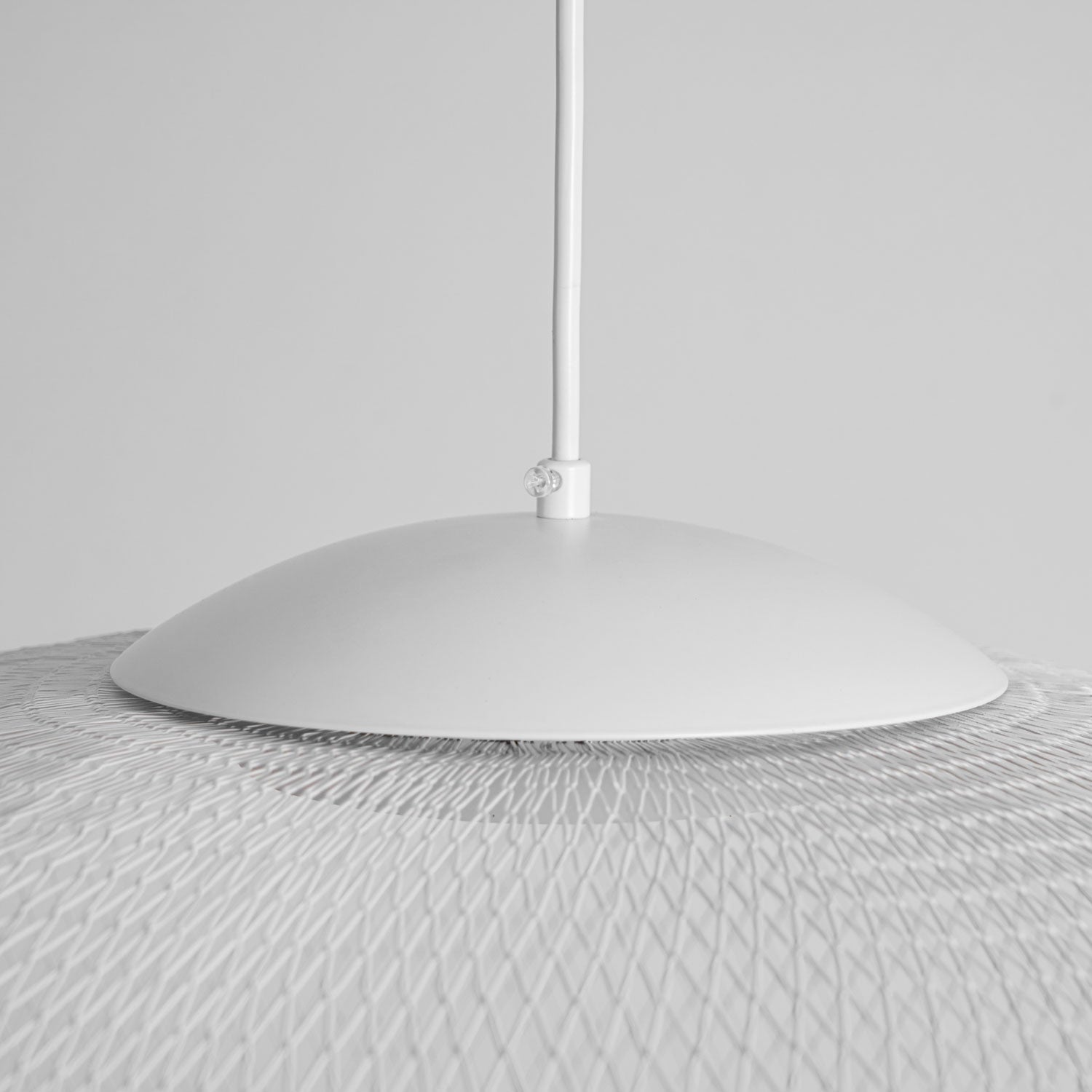 Lustra Pendant Lamp Metallic Mesh Black-Neutral Decor