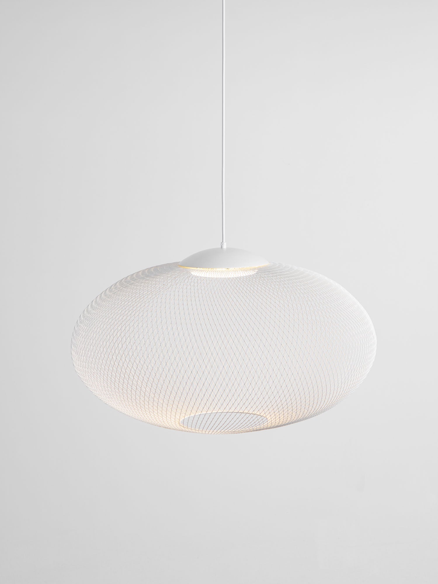 Lustra Pendant Lamp Metallic Mesh Black-Neutral Decor