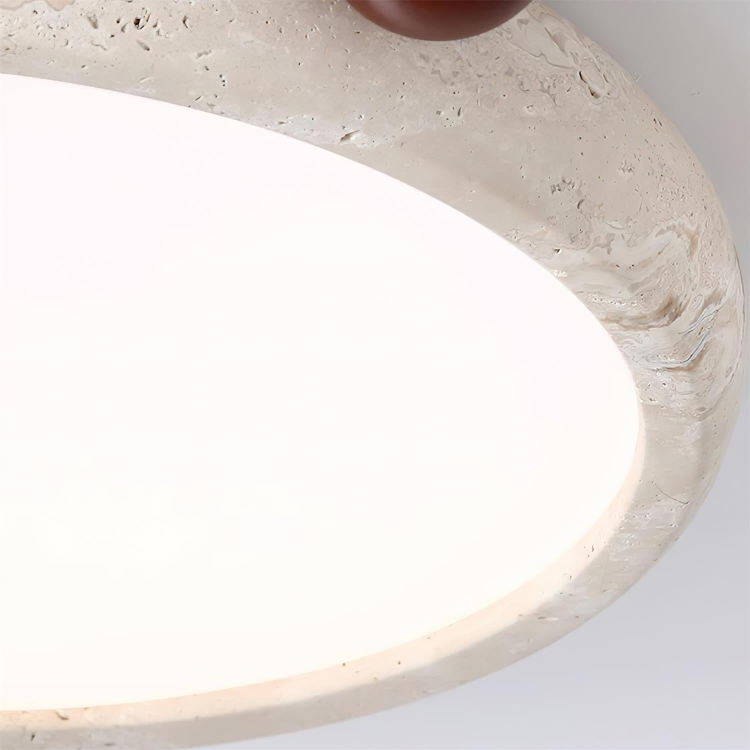 Ritta Cute  Travertine Round Ceiling Light