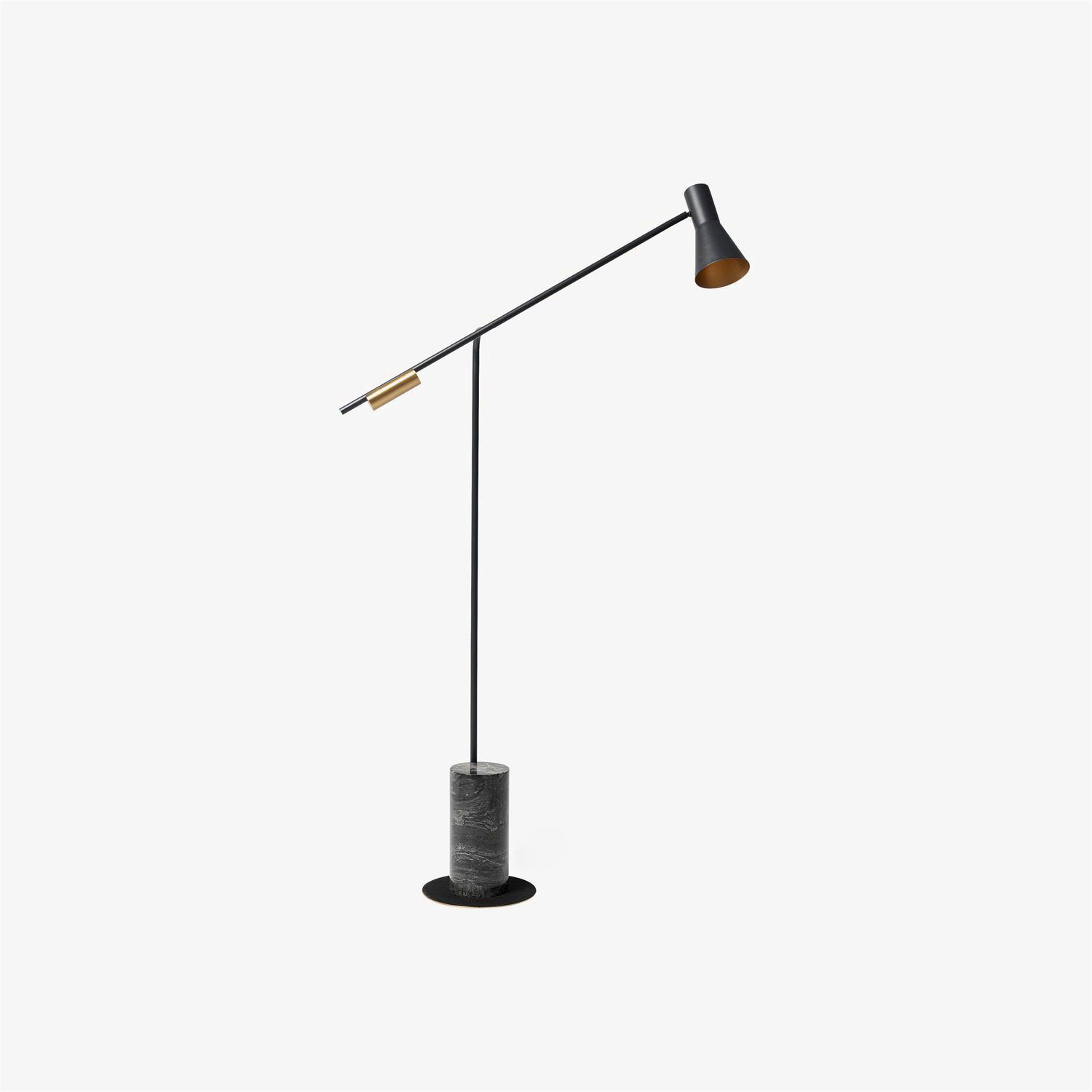 Vosolil Industrial Floor Lamp-Neutral Decor