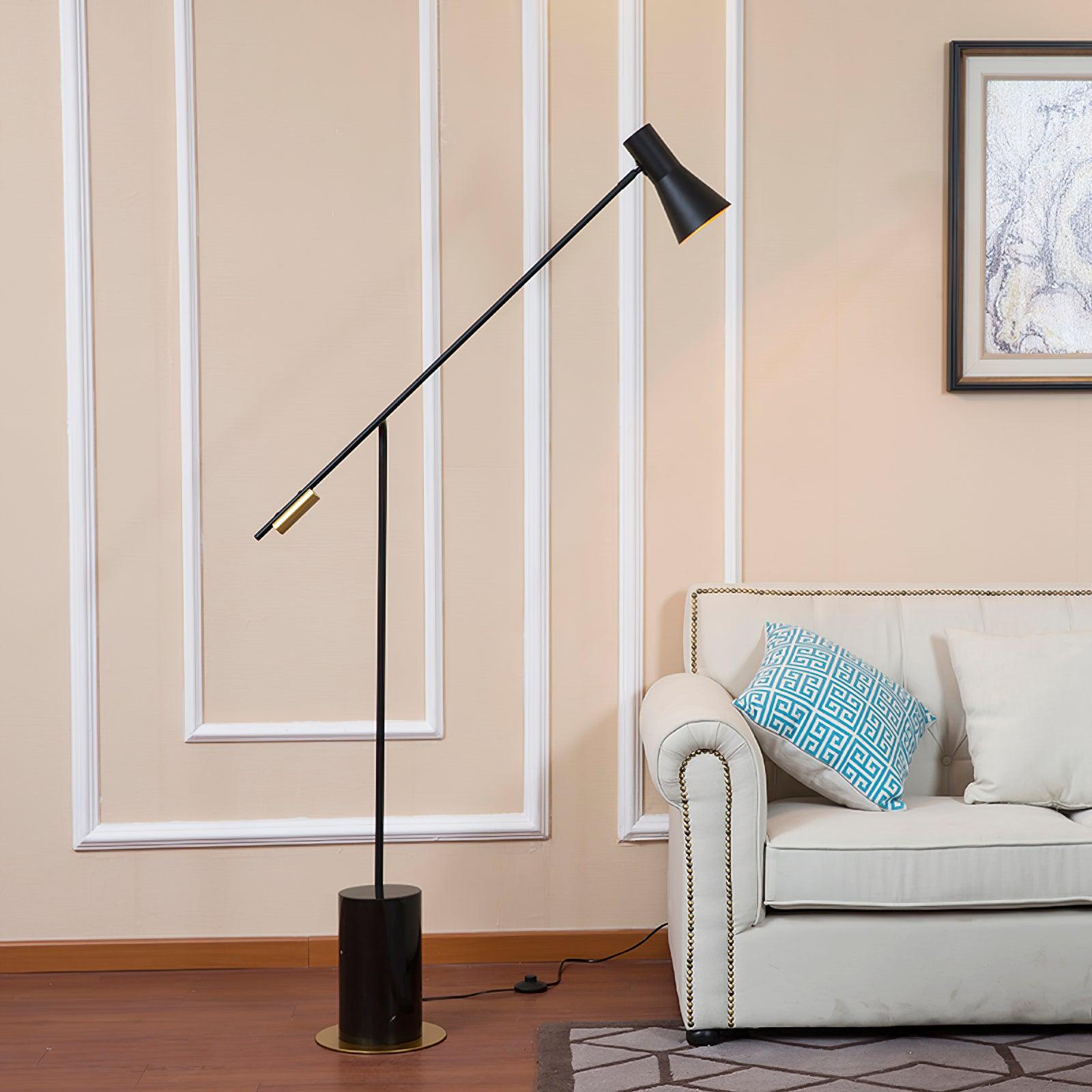Vosolil Industrial Floor Lamp-Neutral Decor