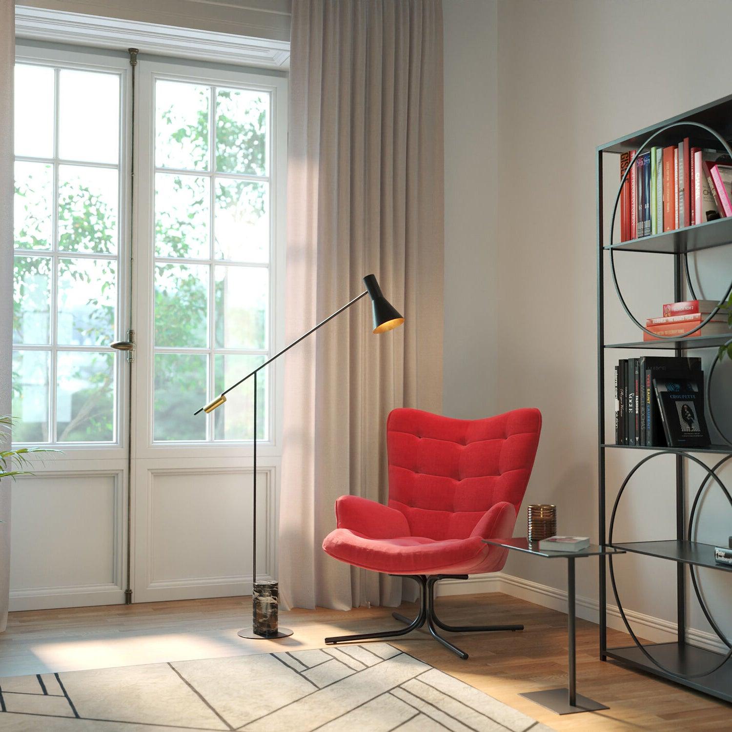 Vosolil Industrial Floor Lamp-Neutral Decor