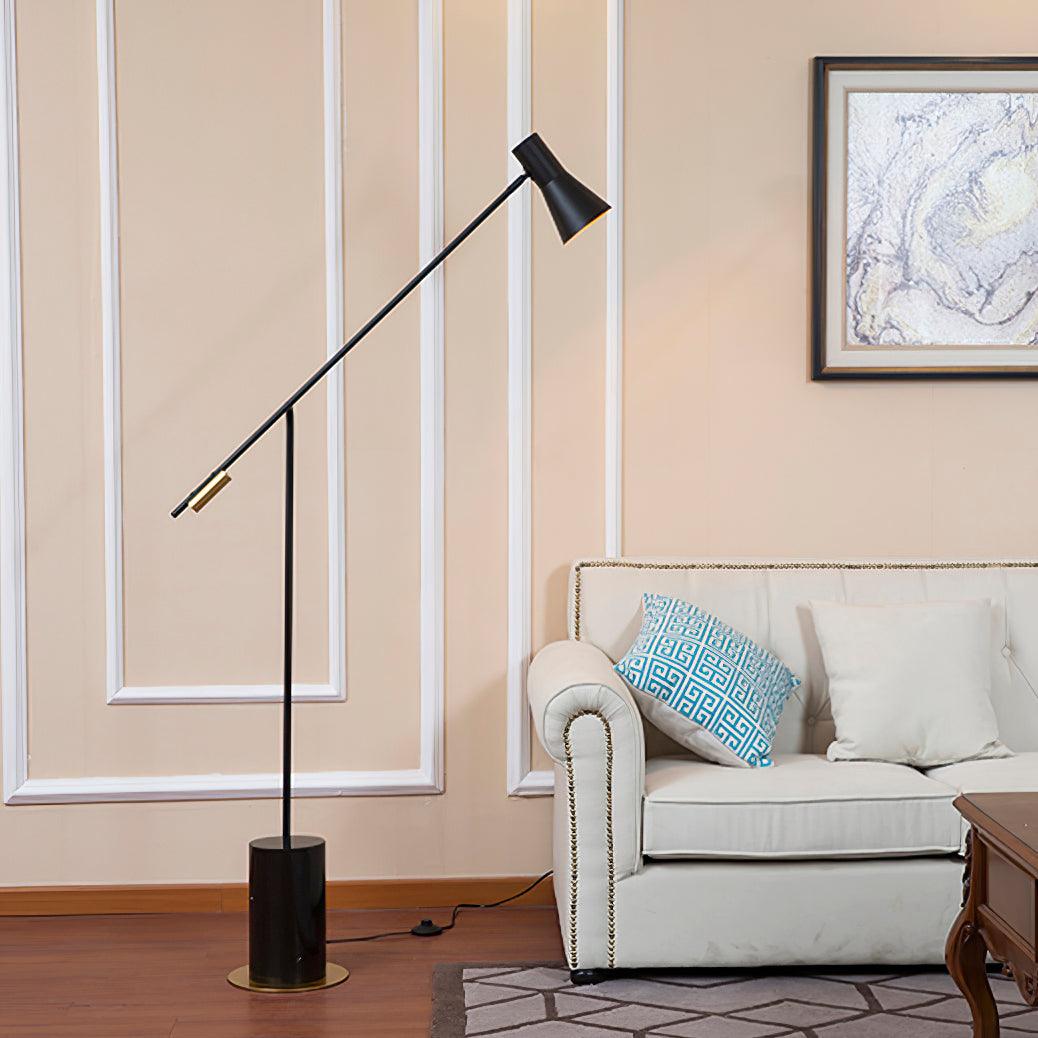 Vosolil Industrial Floor Lamp-Neutral Decor