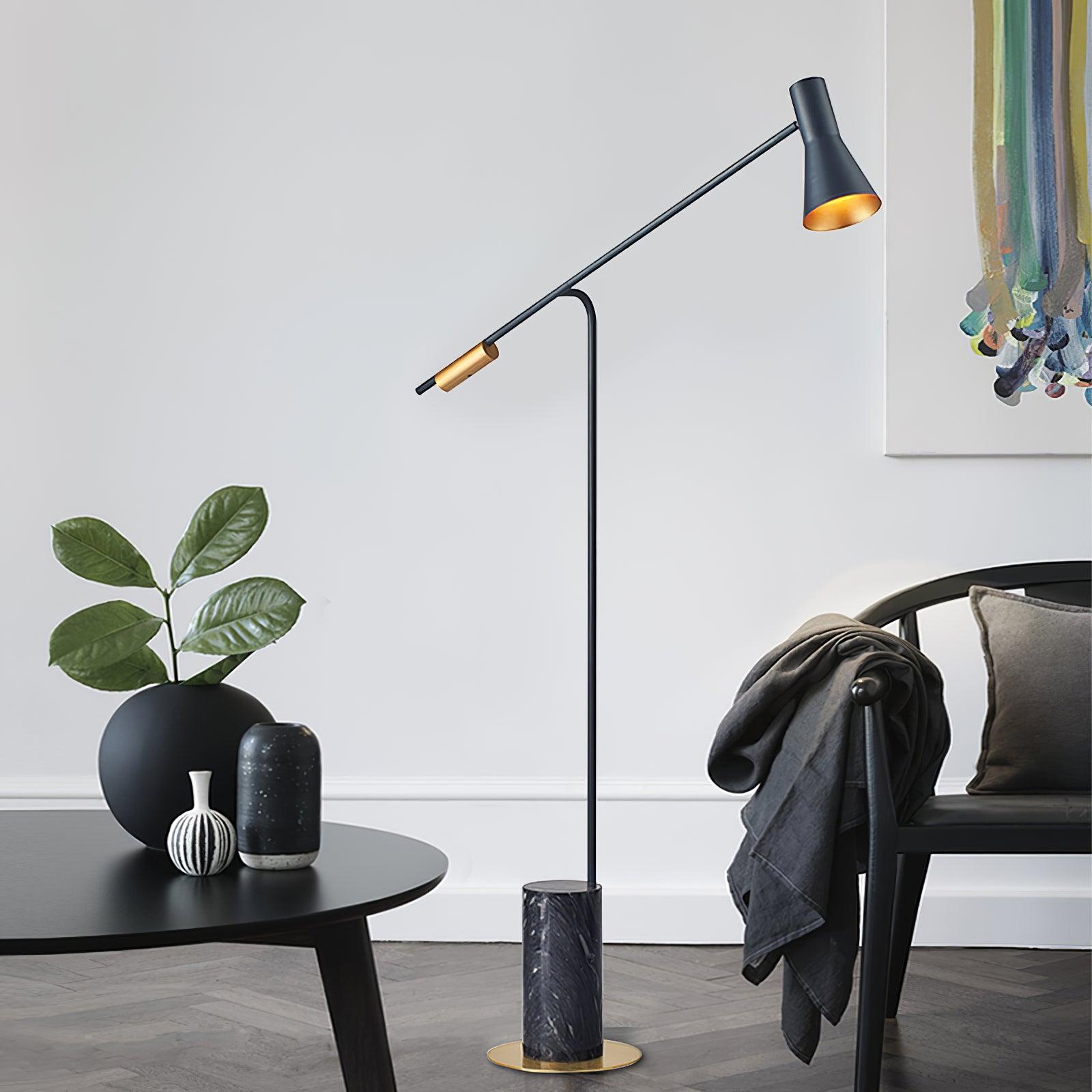 Vosolil Industrial Floor Lamp-Neutral Decor