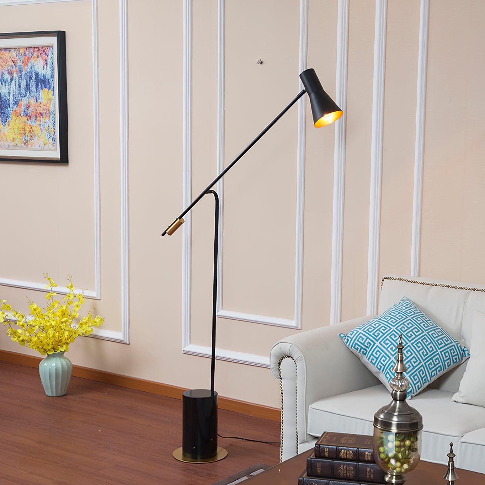 Vosolil Industrial Floor Lamp-Neutral Decor