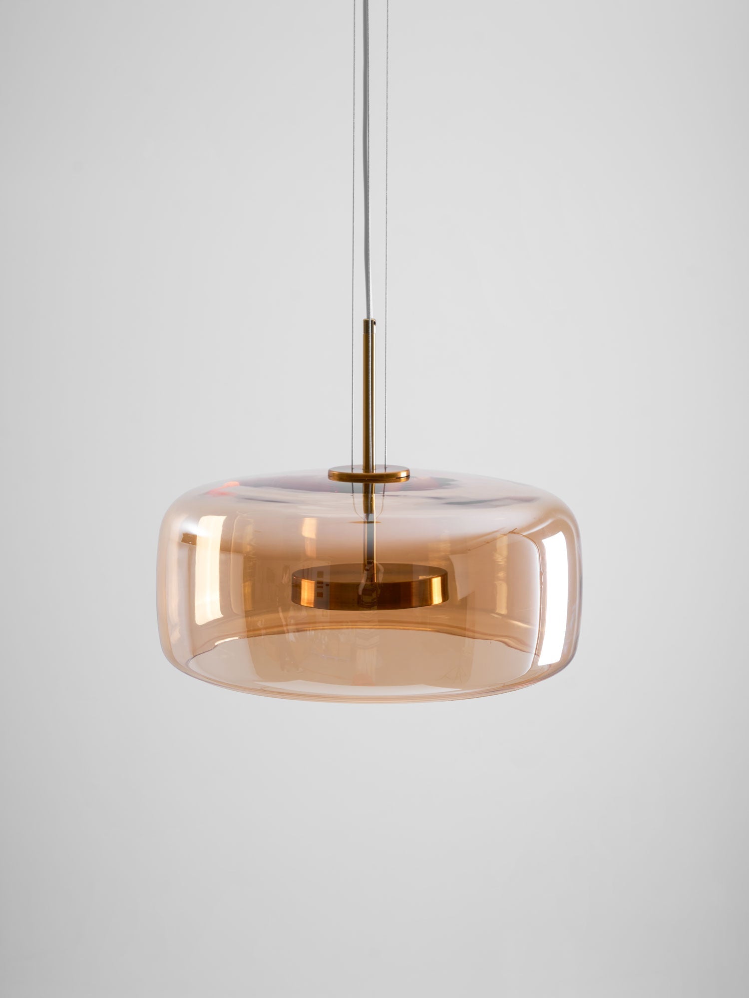 Obsidian Modern Glass Pendant Lamp-Neutral Decor