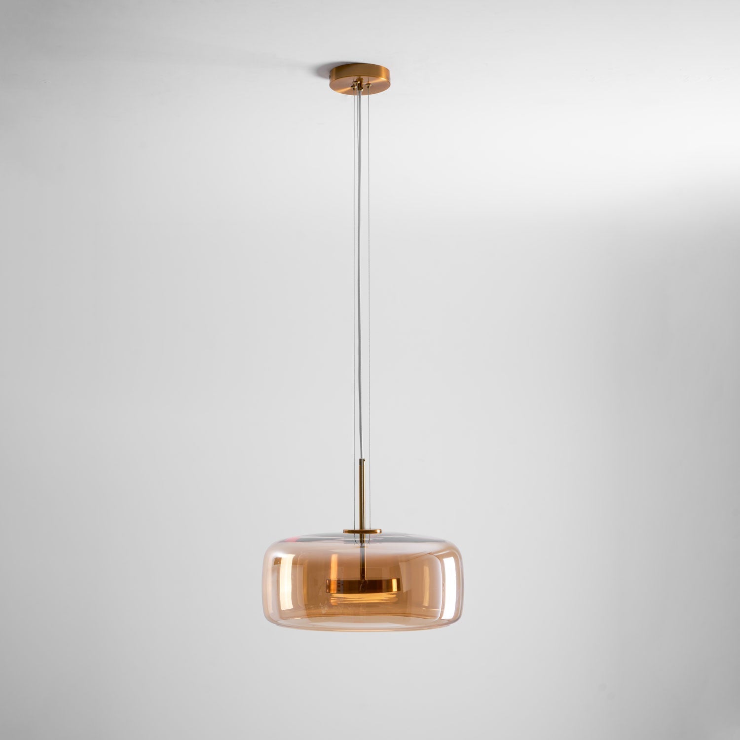 Obsidian Modern Glass Pendant Lamp-Neutral Decor