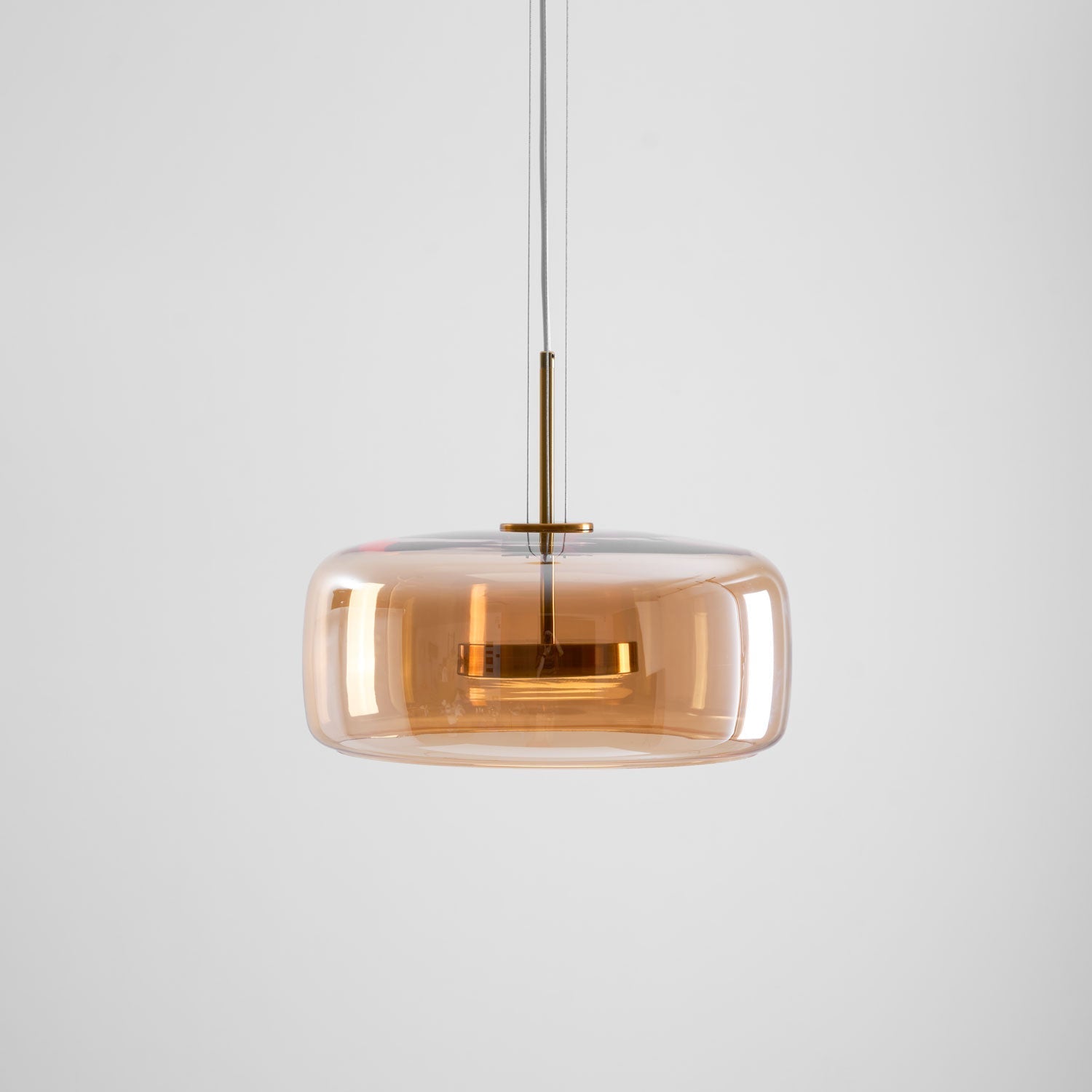 Obsidian Modern Glass Pendant Lamp-Neutral Decor