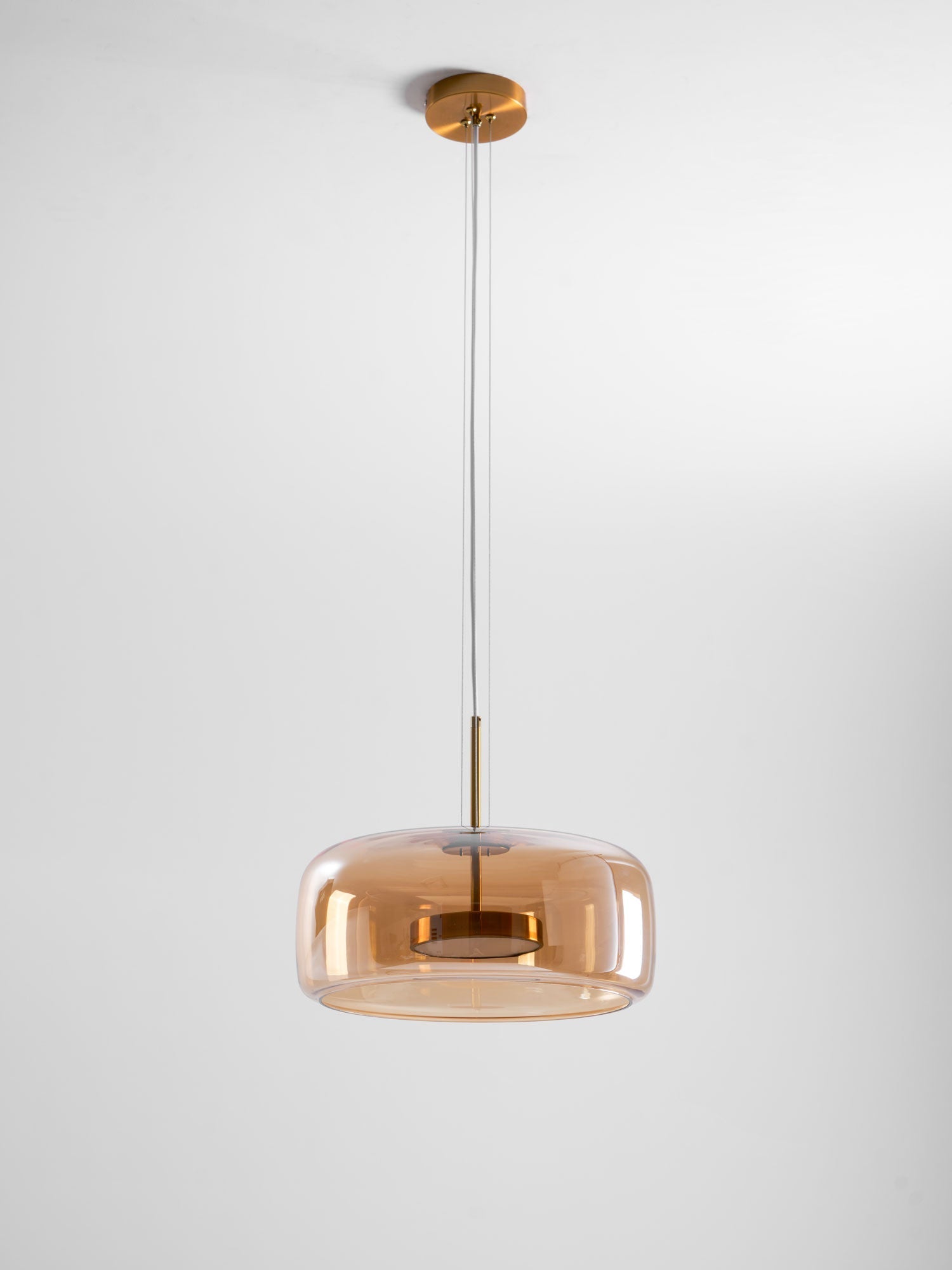 Obsidian Modern Glass Pendant Lamp-Neutral Decor