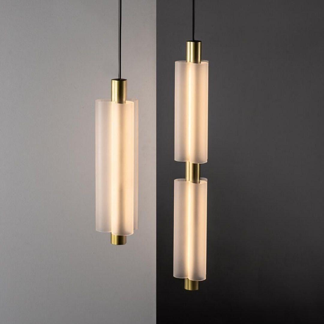 Boriel Acrylic Industrial Pendant Light-Neutral Decor