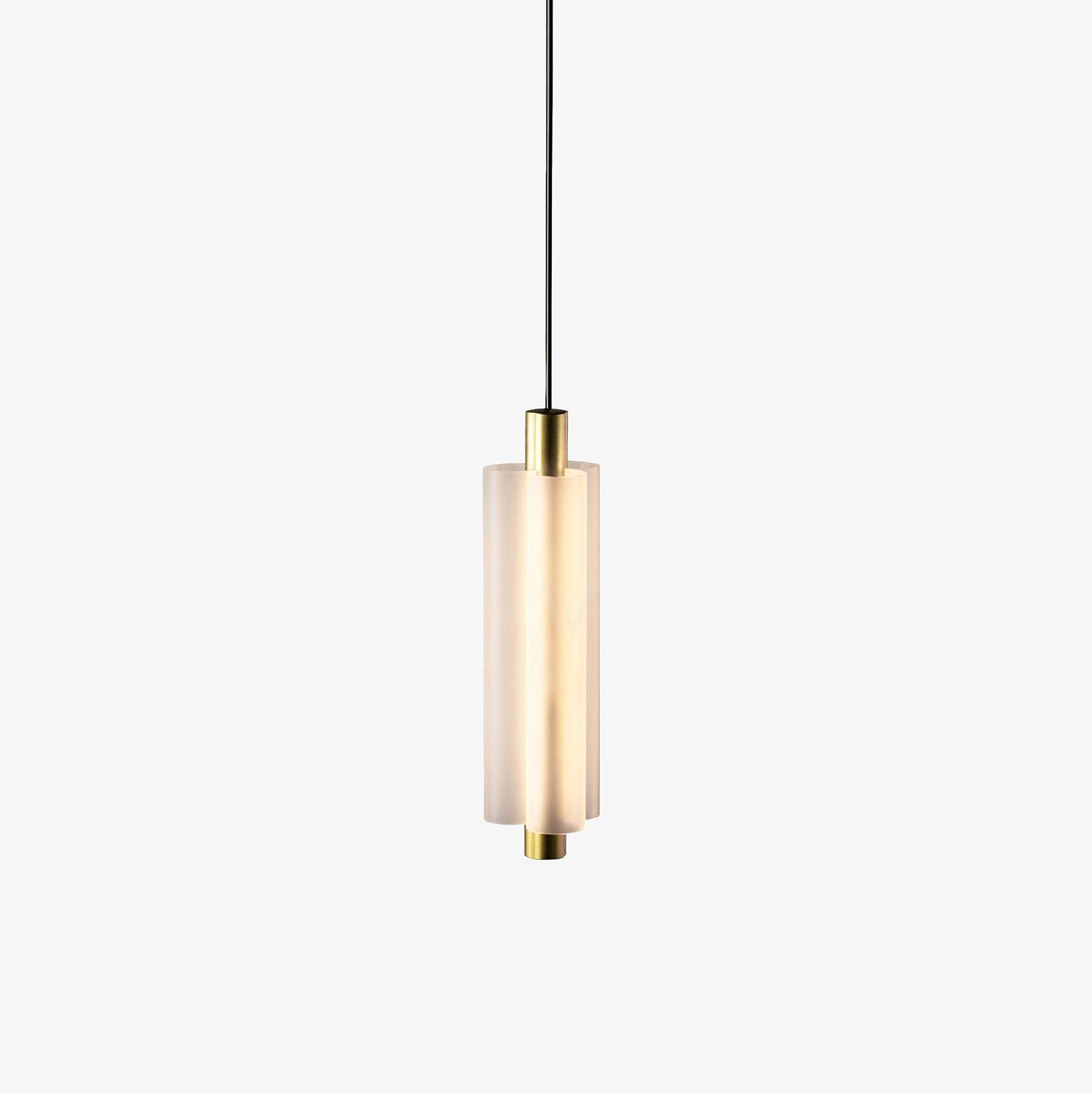 Boriel Acrylic Industrial Pendant Light-Neutral Decor