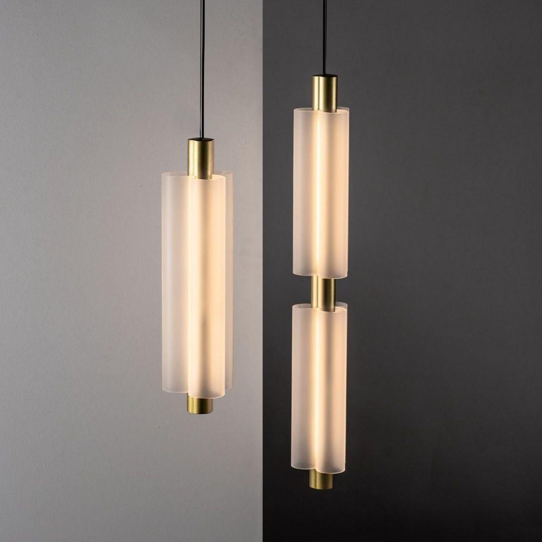 Boriel Acrylic Industrial Pendant Light-Neutral Decor