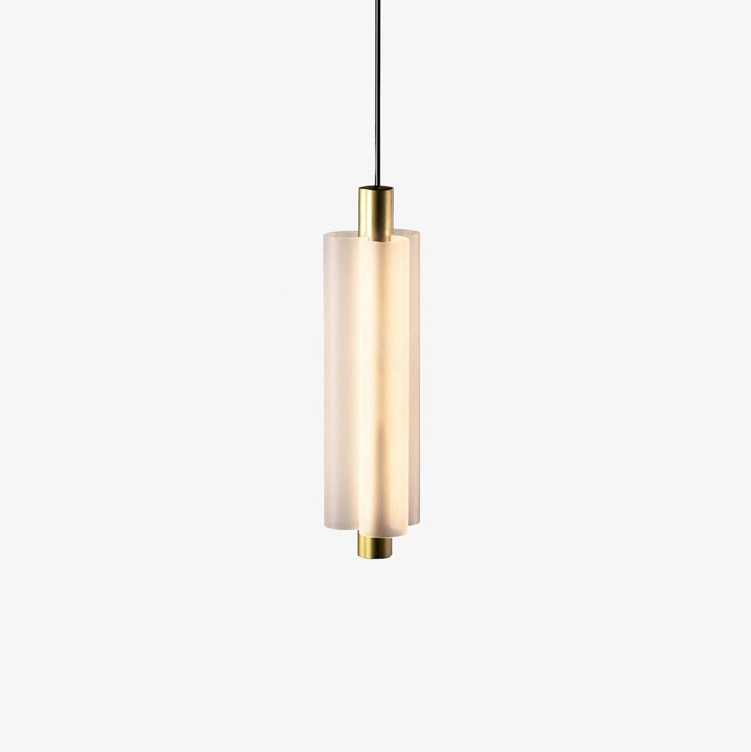 Boriel Acrylic Industrial Pendant Light-Neutral Decor