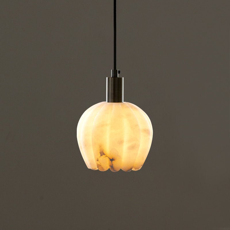 Mian Alabaster Pendant Lamp-Neutral Decor